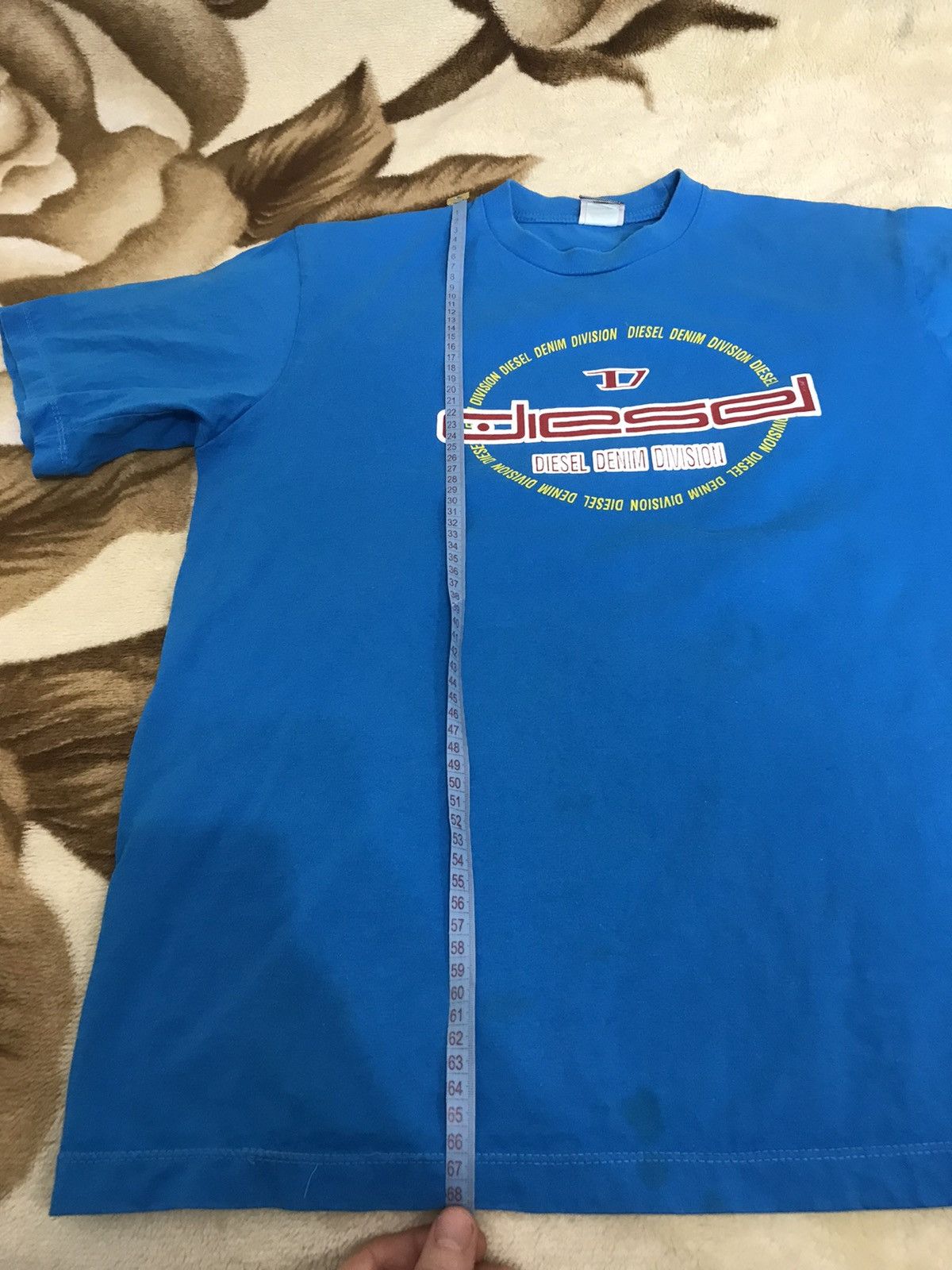 Diesel 🔥 90s DIESEL Big Logo Vintage T Shirt Denim Division Y2K Size US M / EU 48-50 / 2 - 12 Thumbnail