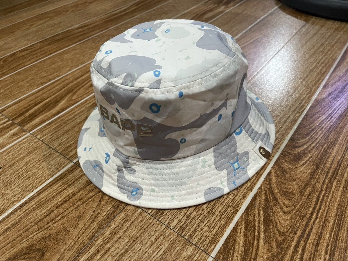 Japanese Brand Bape bucket hat space camou Size ONE SIZE - 1 Thumbnail