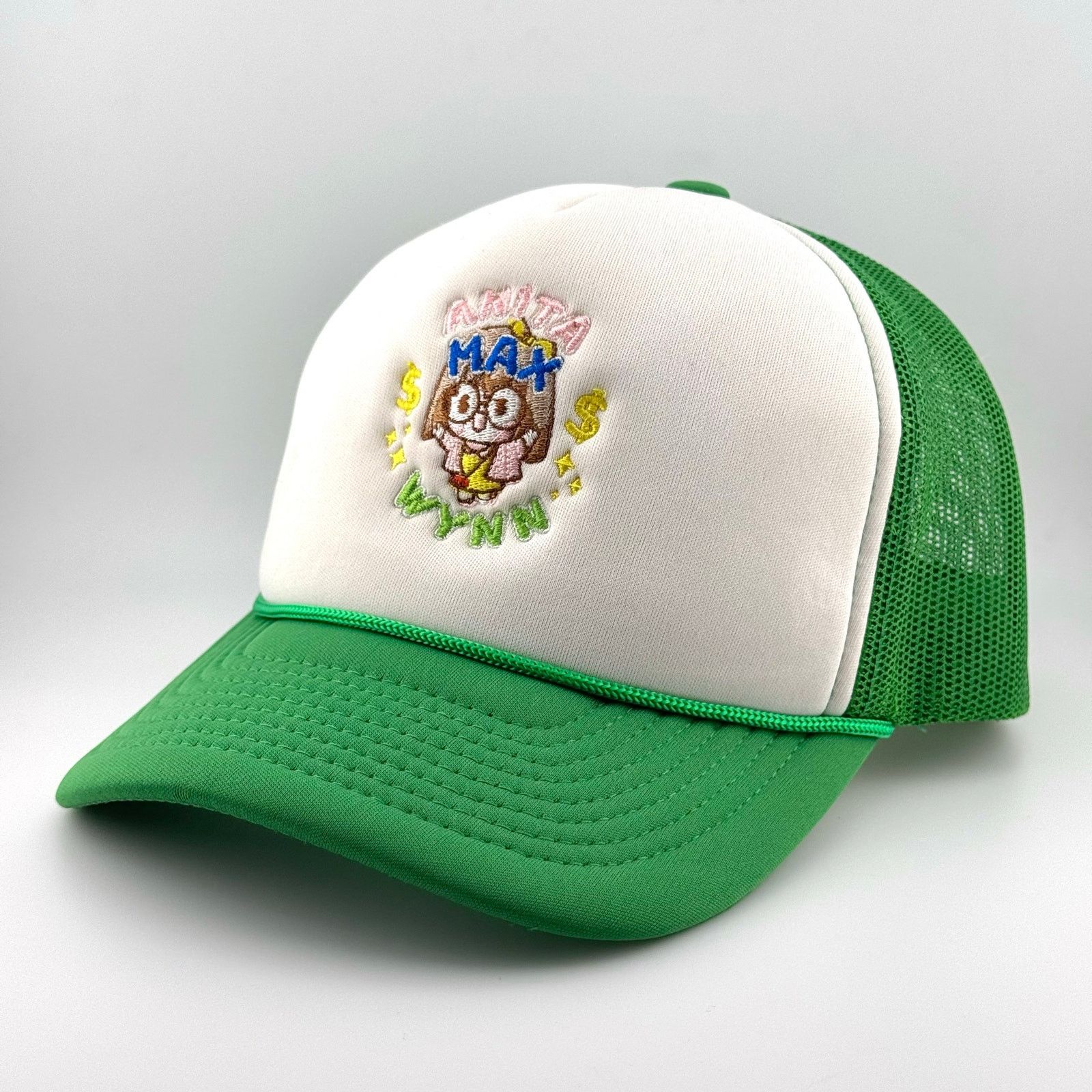 Drake Anita Max Wynn Drake Green Trucker Mesh Hat Drake Related Size ONE SIZE - 2 Thumbnail
