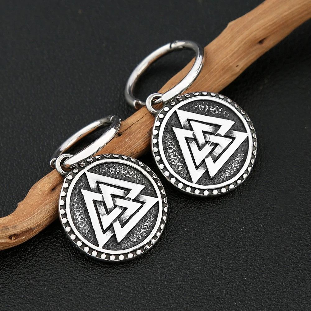 Japanese Brand × Vintage Nordic Viking Earrings Size ONE SIZE - 1 Thumbnail