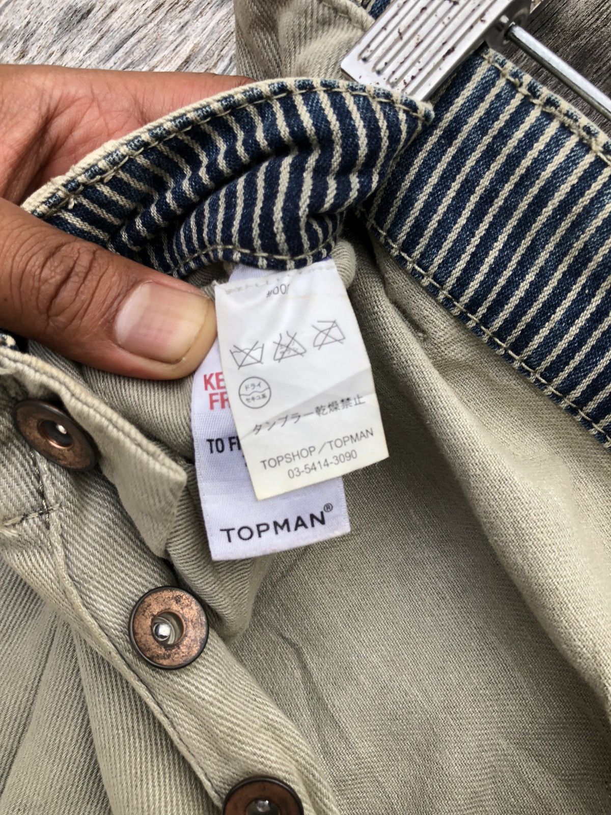 Japanese Brand × Seditionaries × Topman Designer Pants TopMan LTD Vintage Skinny Pattern Size US 32 / EU 48 - 9 Thumbnail