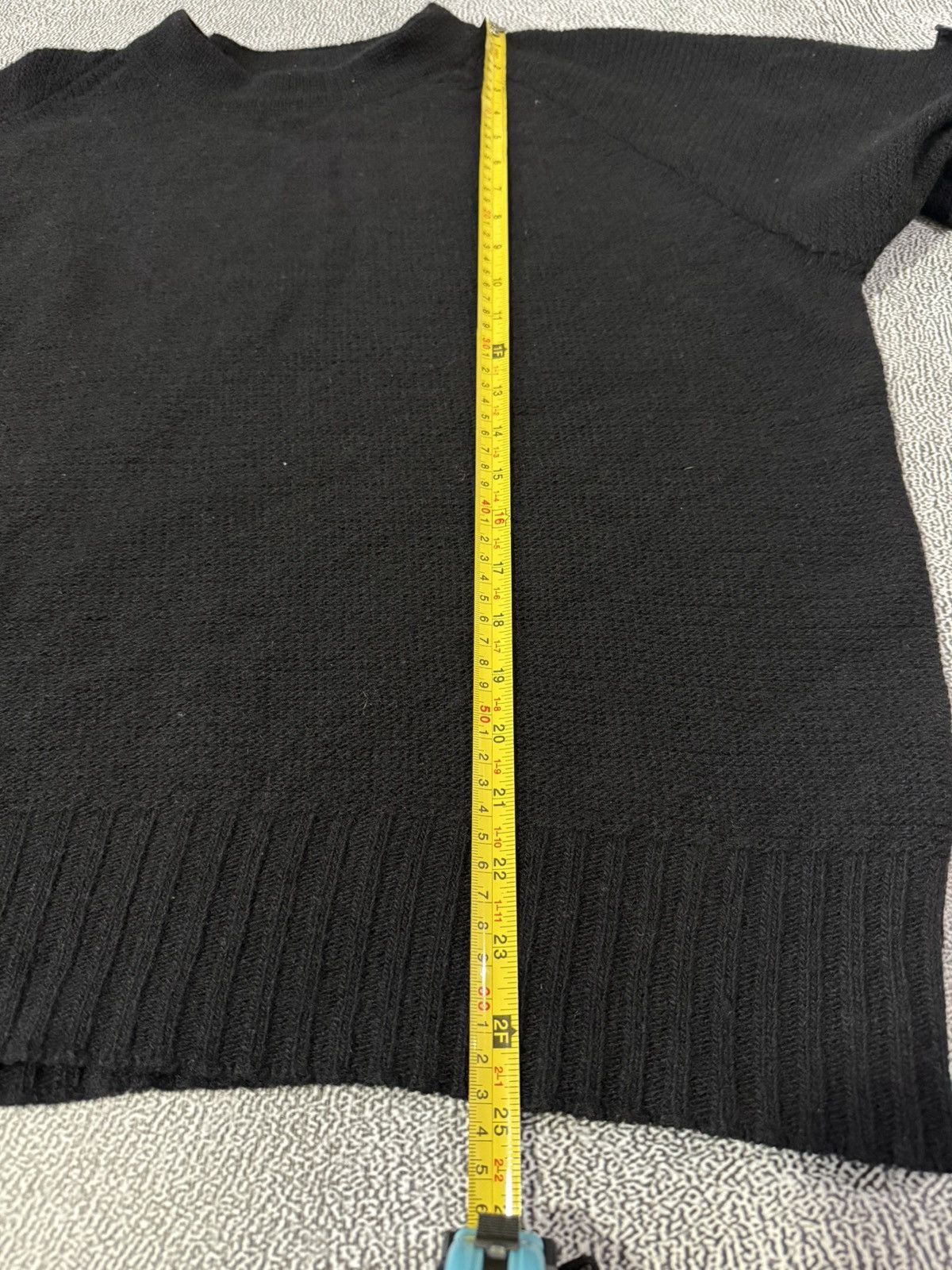 Stone Island Stone Island Vintage Wool Sweater AW01 Knit L Black Size US L / EU 52-54 / 3 - 18 Thumbnail