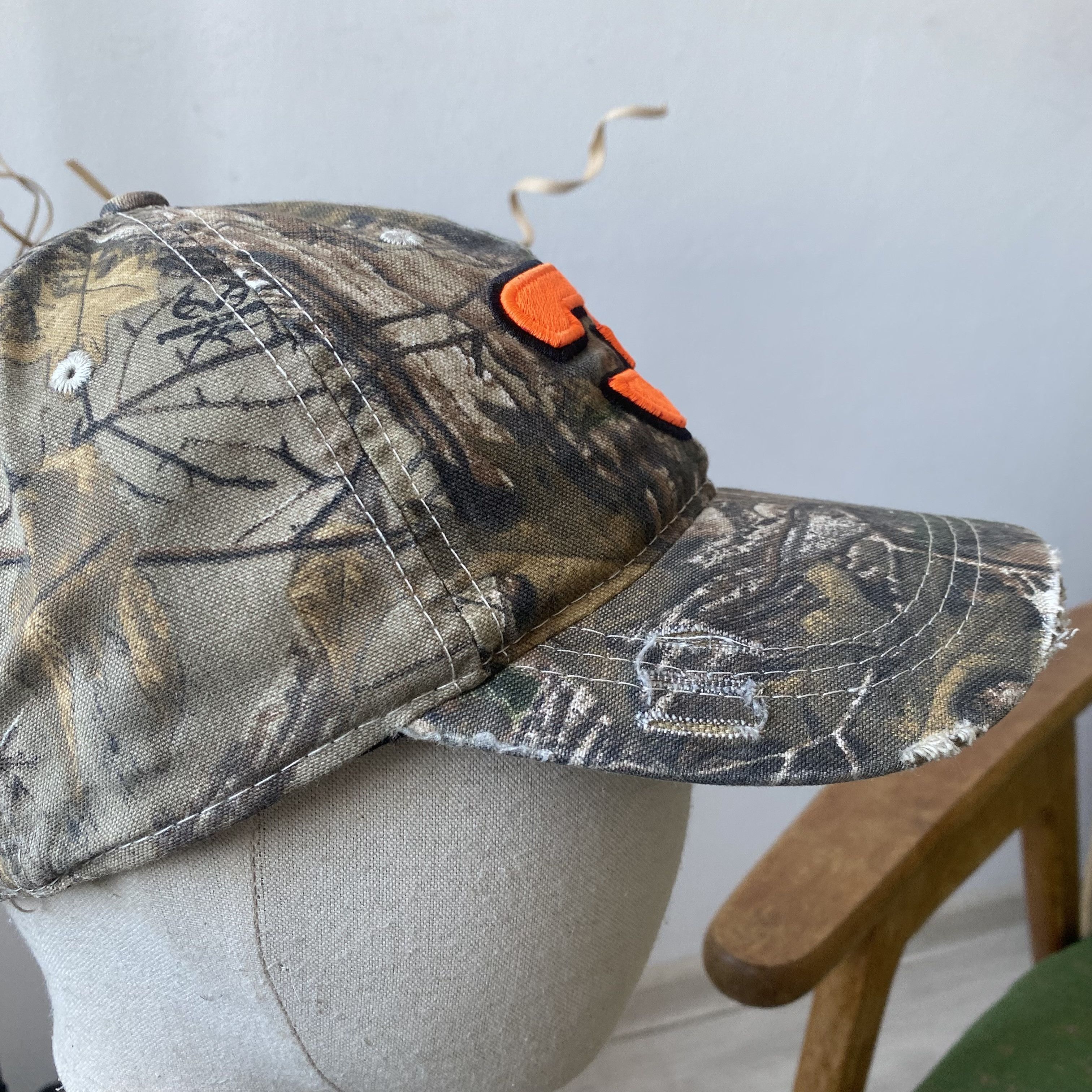 Realtree 🔥 NASCAR Y2K Realtree cap Baseball hat Mossy Oaks Carhartt Size ONE SIZE - 2 Thumbnail