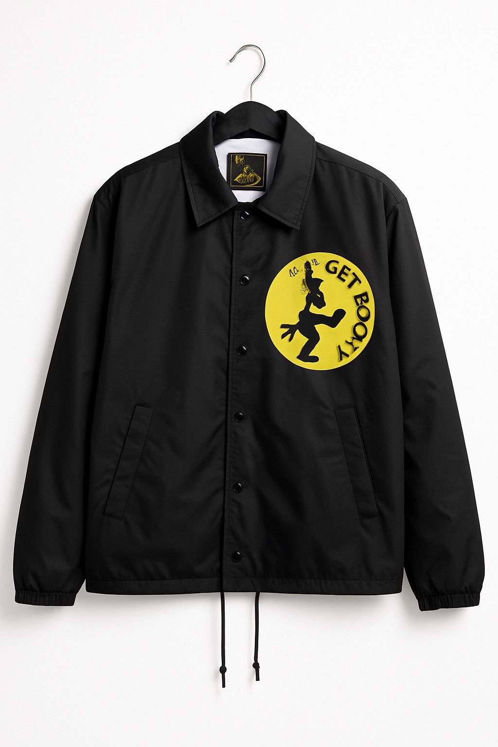 Disney Vintage Disney Goofy Coaches Jacket – 90s Black Nylon Size US L / EU 52-54 / 3 - 2 Thumbnail