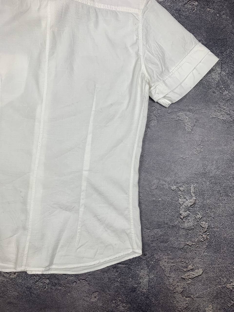 Versace Jeans Couture Versace Jeans VJC Men's White Short Sleeve Button Up Shirt Size US L / EU 52-54 / 3 - 16 Thumbnail