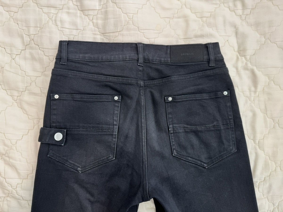 Other Gremade Flare Bootcut Denim Jeans Black Size 29 Size US 29 - 4 Thumbnail