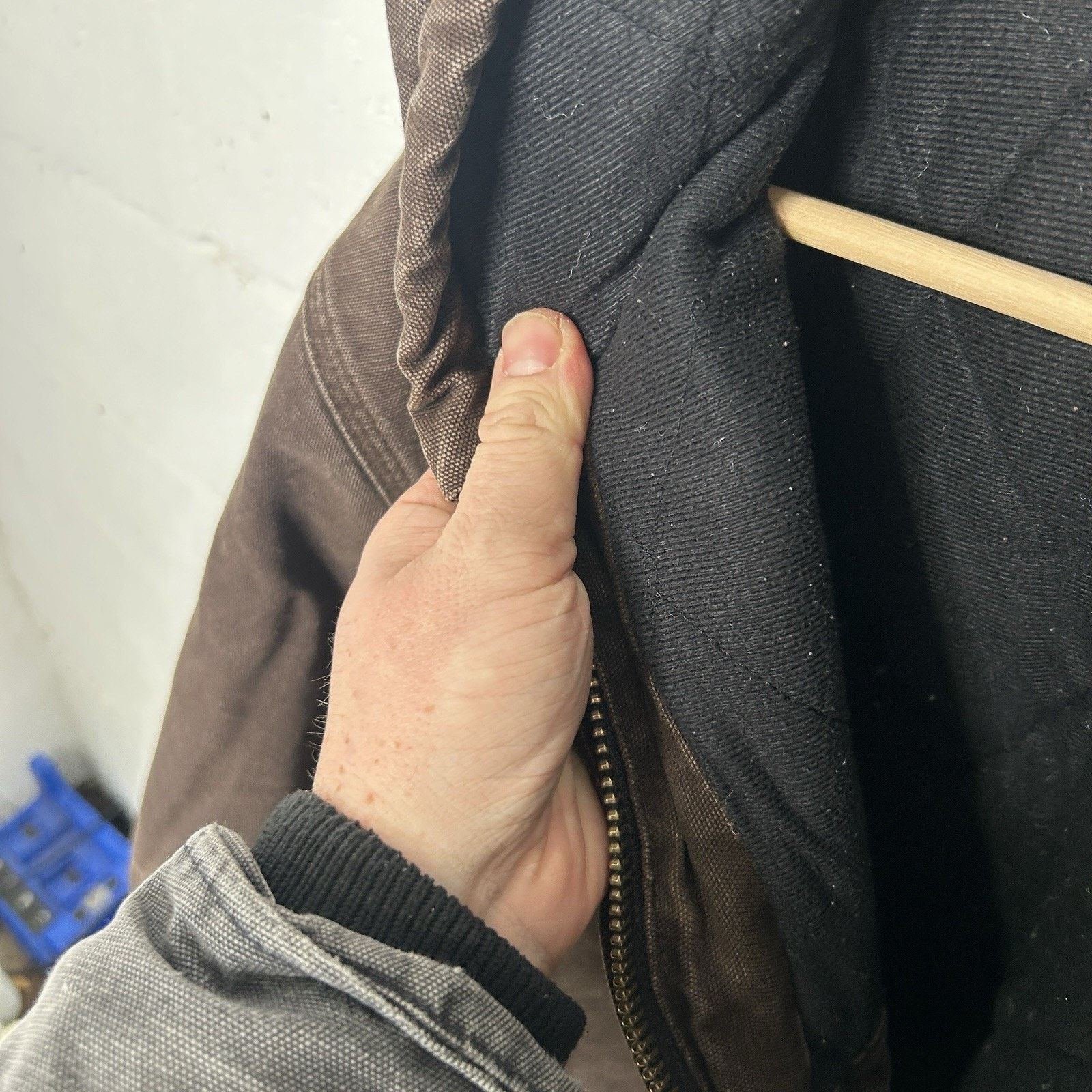 Carhartt Vintage Carhartt Hooded Active Jacket “Dark Brown” J130 DKB Size US XL / EU 56 / 4 - 14 Thumbnail