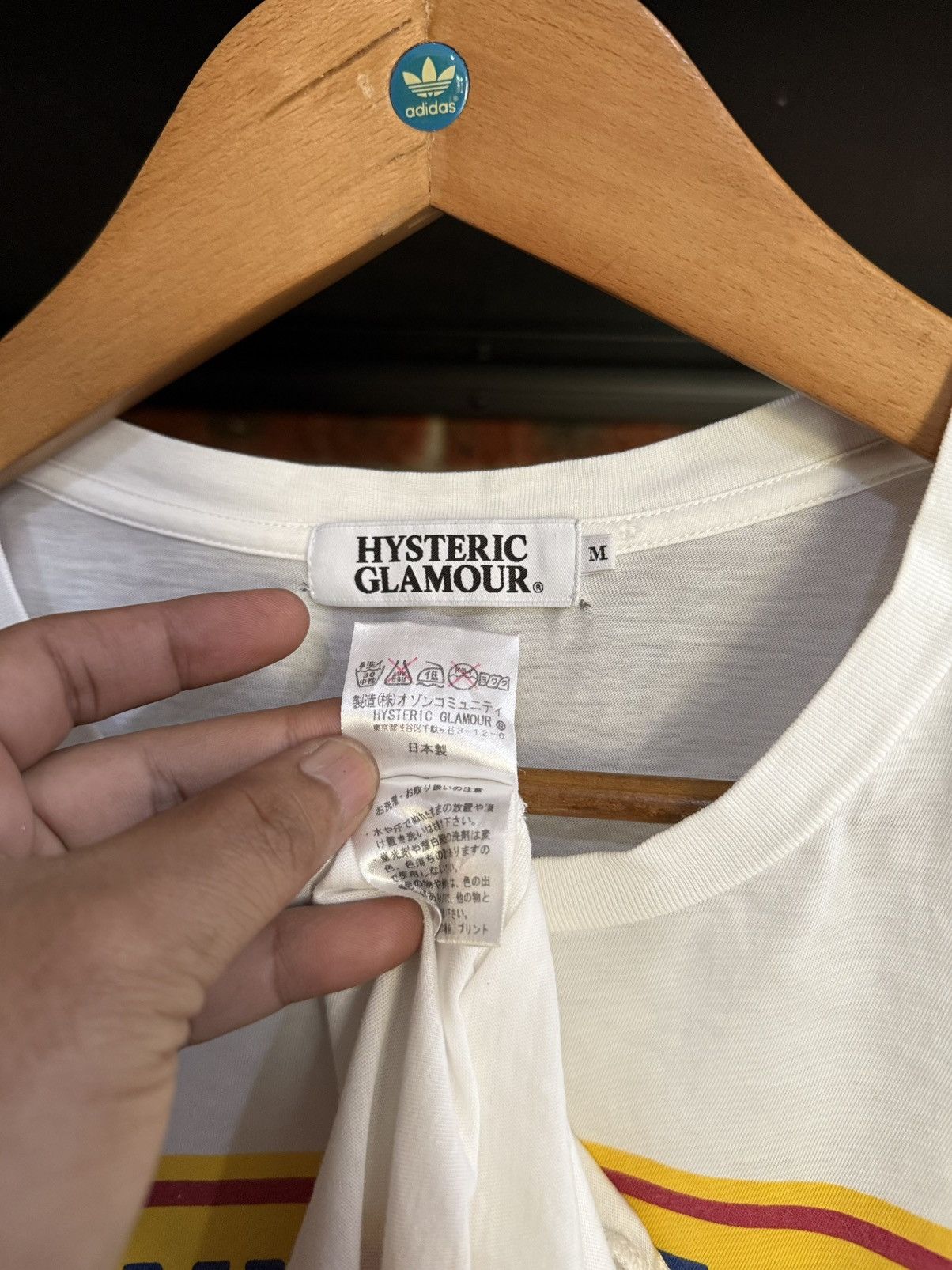 Hysteric Glamour For Yankee Girl Hysteric Glamour Dizzy Milky Japan Tee Size US M / EU 48-50 / 2 - 5 Thumbnail