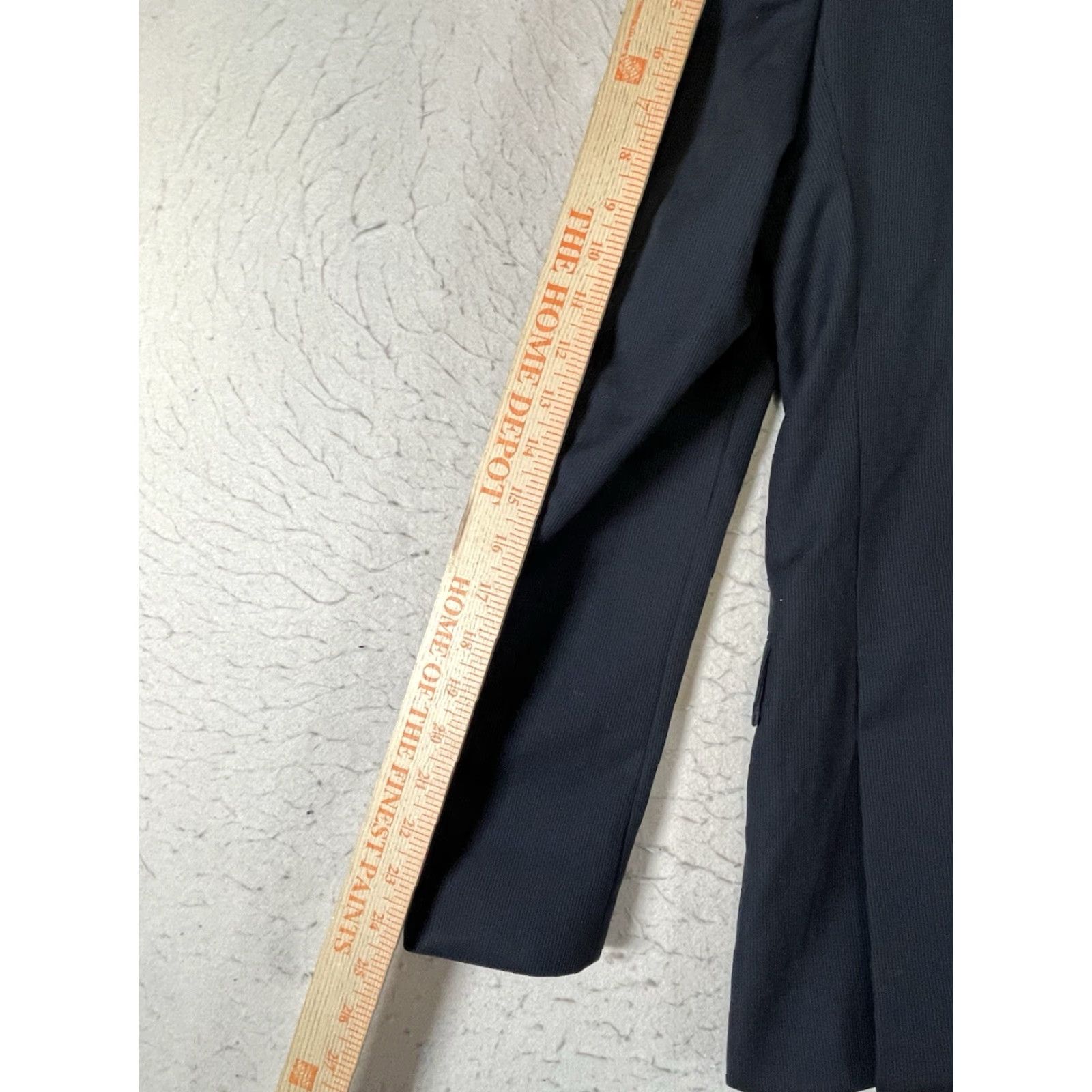 Egara Egara Sport Coat Black 2 Button Double-Vented Slim Fit 36R Men Jacket Coat Regular Length Size US XS / EU 42 / 0 - 5 Thumbnail