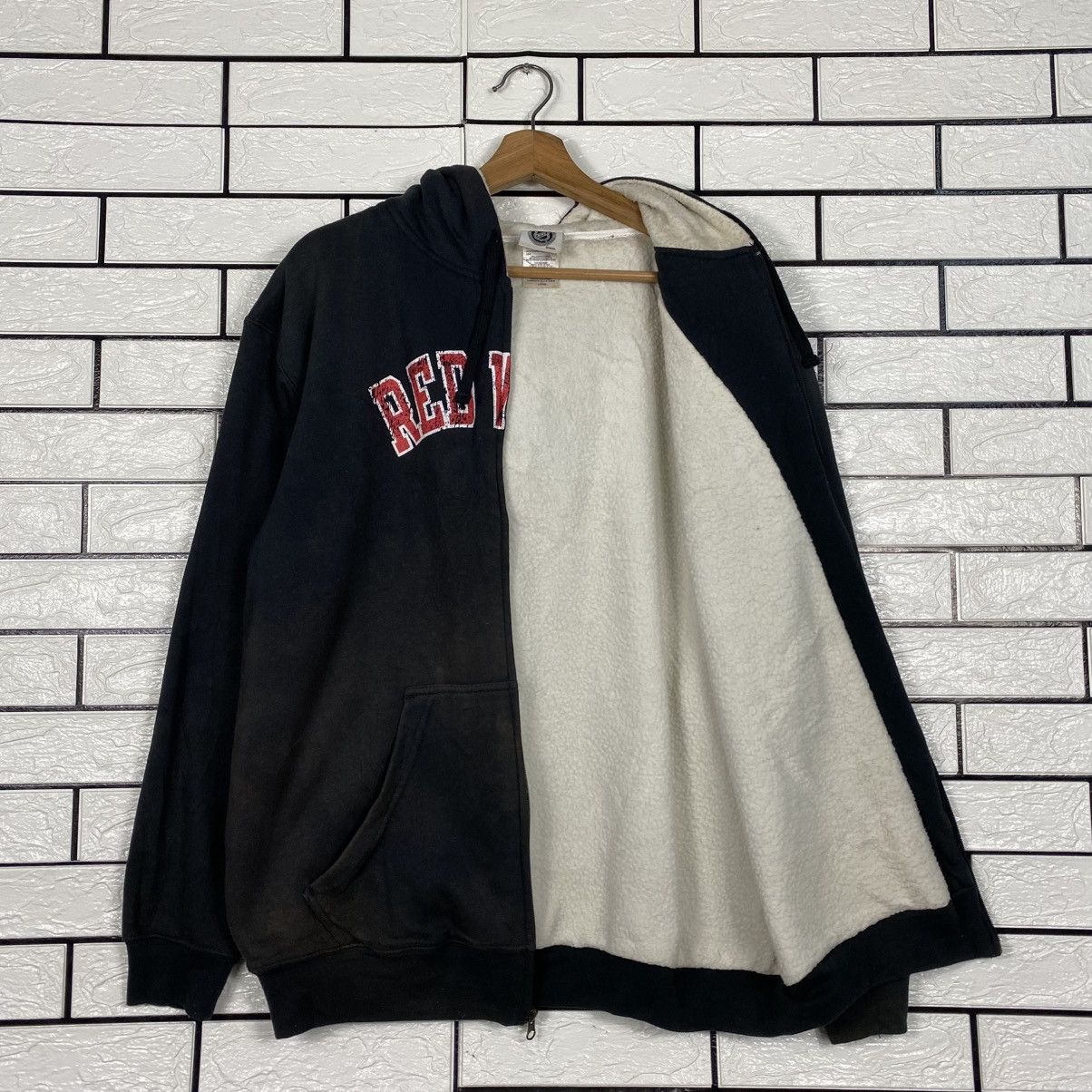 NHL 📌Vintage Zipper Bomber Jacket NHL Red Wings Big Logo Size US L / EU 52-54 / 3 - 13 Thumbnail