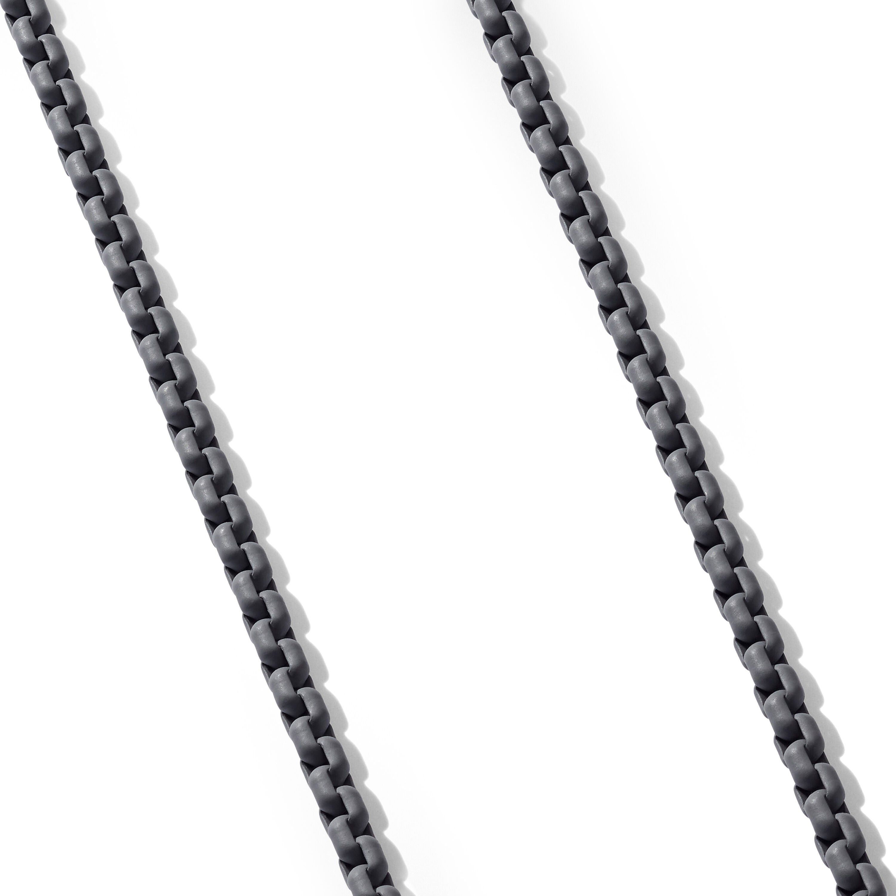 David Yurman o1w1db10526 CH0443M Size:7/Chain Necklace in Silver/Grey Size ONE SIZE - 2 Thumbnail