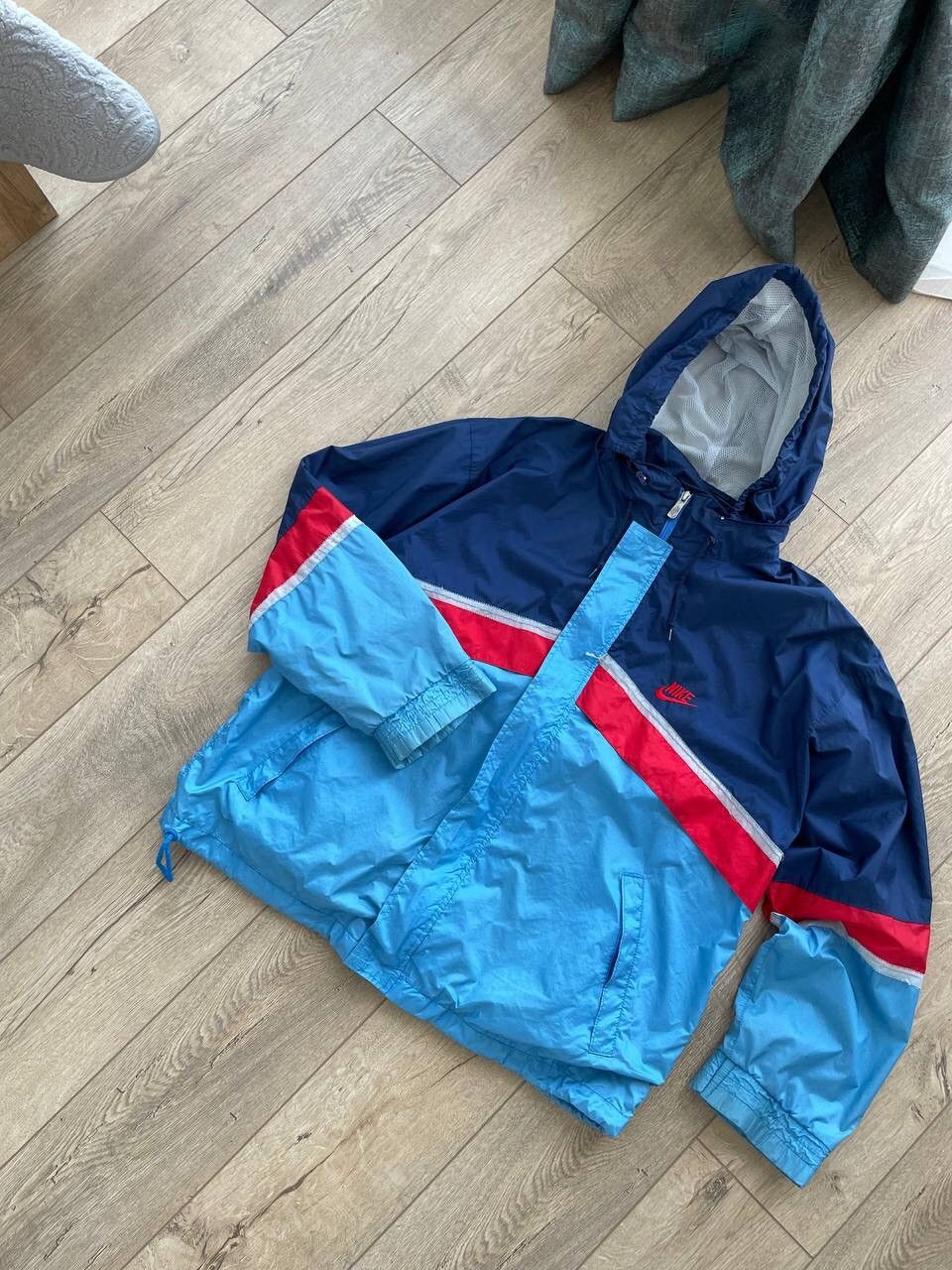 Nike Vintage Nike Oregon USA 80’s 90’s Drill Nylon Jacket Bomber Size US L / EU 52-54 / 3 - 4 Thumbnail