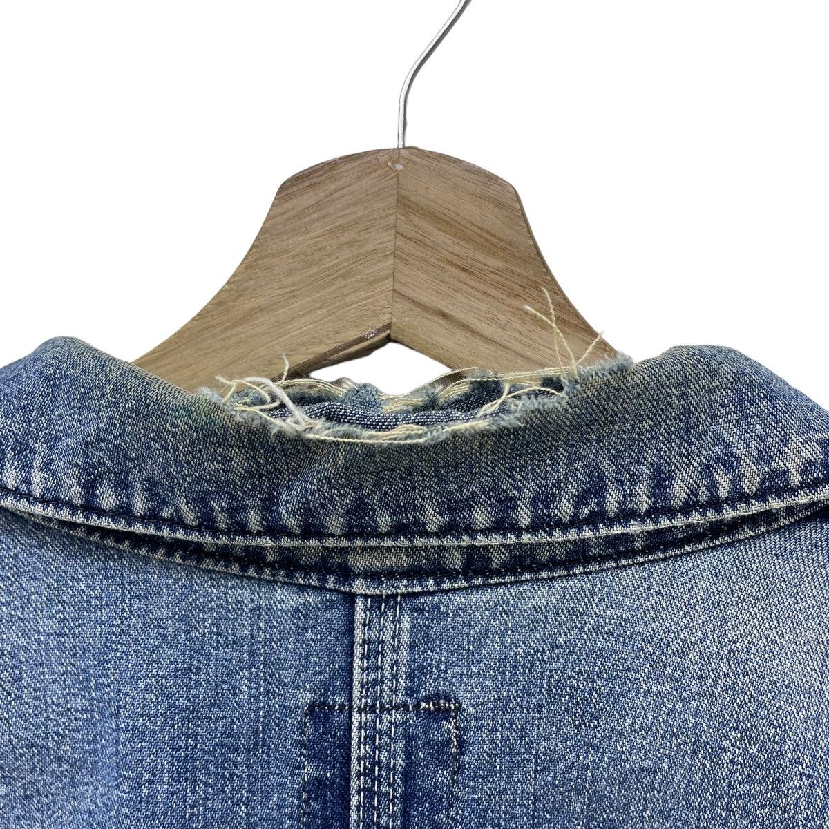 Lee 🔥Vintage 90s Lee Union Made Denim Chore Jacket Size US L / EU 52-54 / 3 - 8 Thumbnail