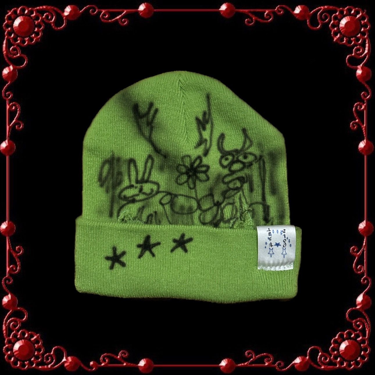 Japanese Brand coldf33t coldfeet beanie skimask Size ONE SIZE - 2 Thumbnail