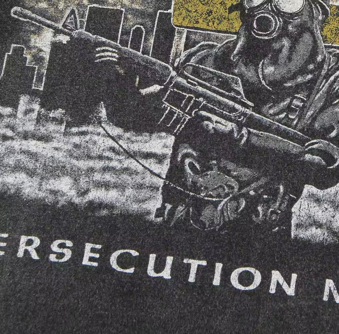 Japanese Brand × Vintage 'SODOM' Persecution Mania Graphic Printed T Shirt Size US L / EU 52-54 / 3 - 6 Thumbnail