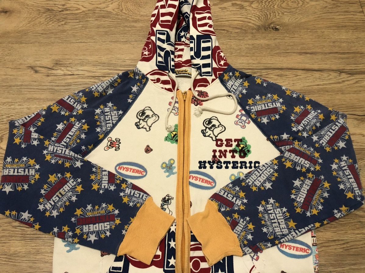 Hysteric Glamour Vintage Super Hysteric Glamour overprinted hoodie Size M / US 6-8 / IT 42-44 - 11 Thumbnail