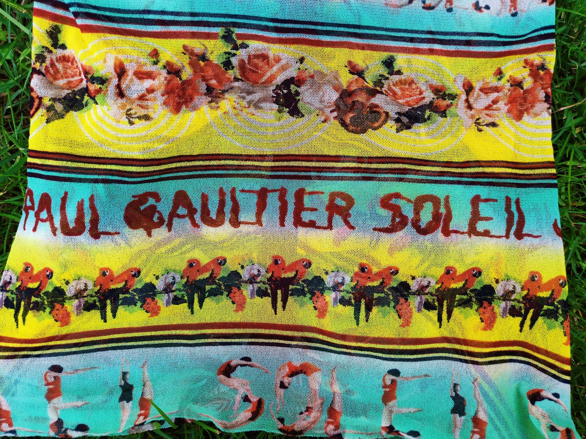 Jean Paul Gaultier Jean Paul Gaultier Diver Tropical Parrot Mesh Skirt Top Size ONE SIZE - 18 Thumbnail
