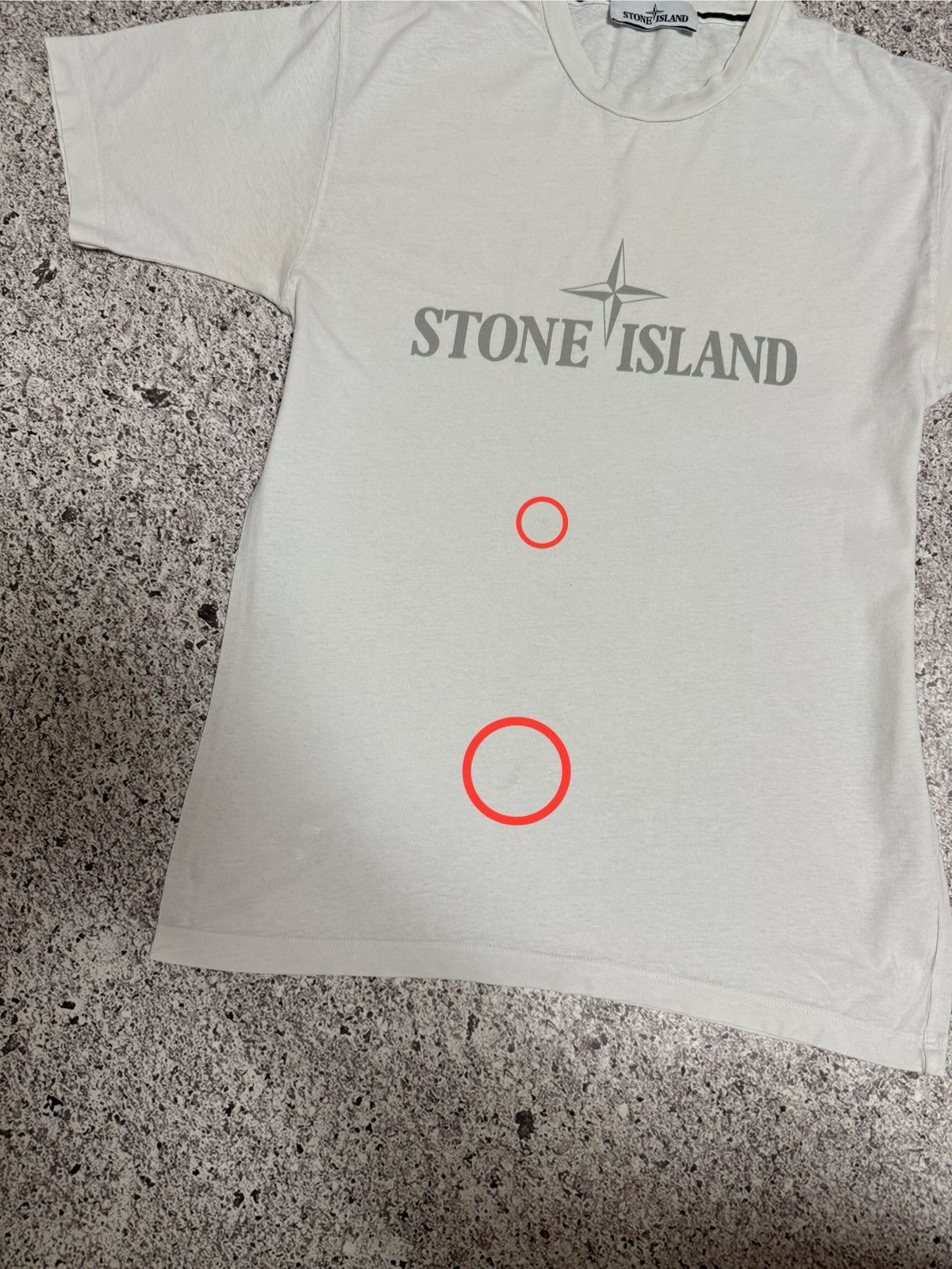 Designer Rare Luxury Stone Island Style Big Logo Casual T-Shirt Size US S / EU 44-46 / 1 - 13 Thumbnail