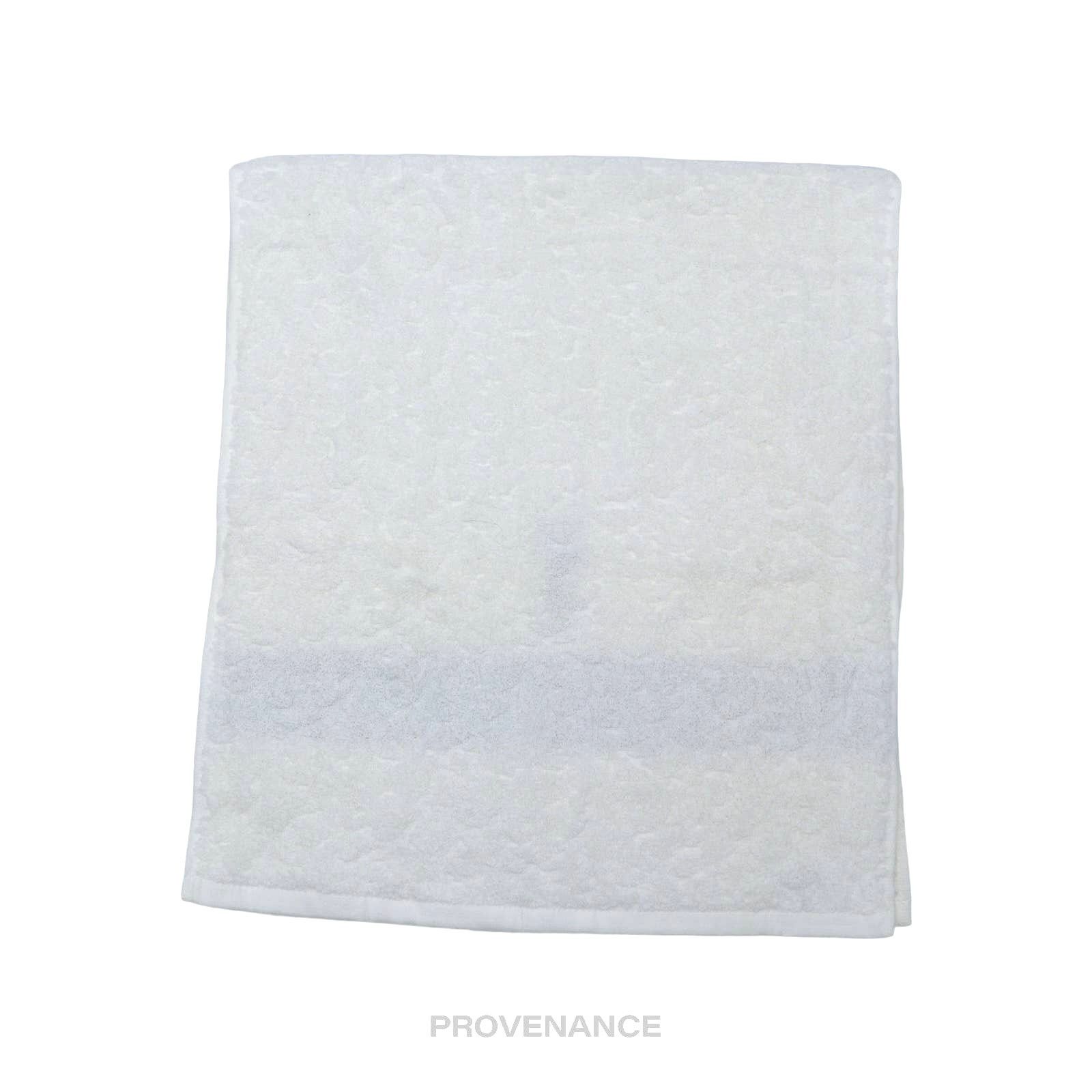 Yves Saint Laurent 🔴 Yves Saint Laurent YSL Hand Towel - White Size ONE SIZE - 2 Thumbnail