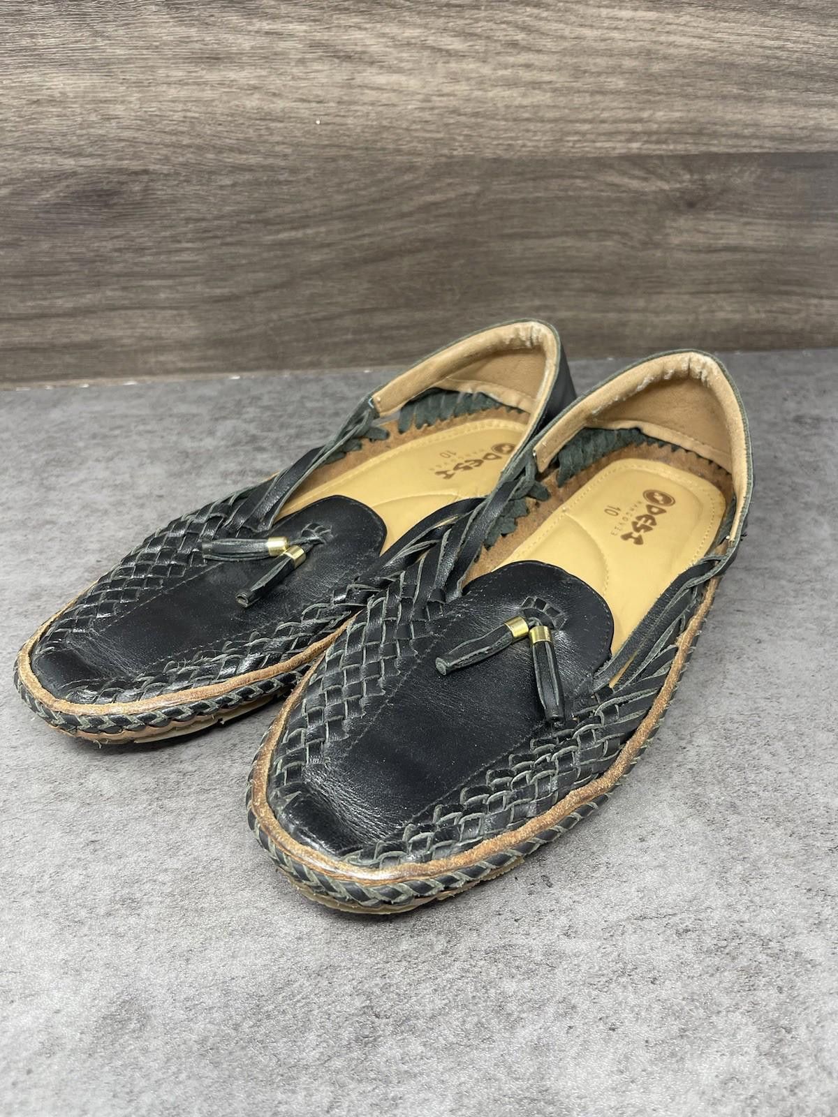 Other Desi Hangover Handmade Leather Slip On Shoes Mens Size 10 Size US 10 / EU 43 - 2 Thumbnail