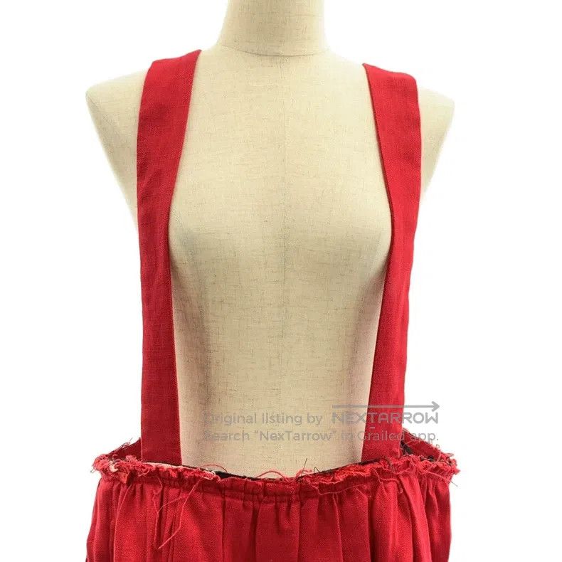 Comme des Garcons Comme Des Garcons Red retro strap skirt Size S / US 4 / IT 40 - 4 Thumbnail