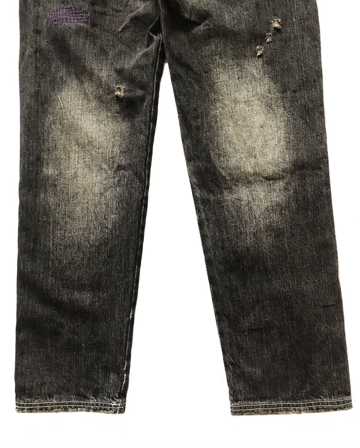 20471120 × Beauty Beast × Japanese Brand JAPANESE BRAND CANDY STRIPPER PATCHWORK & ART STYLE JEANS Size US 30 / EU 46 - 6 Thumbnail
