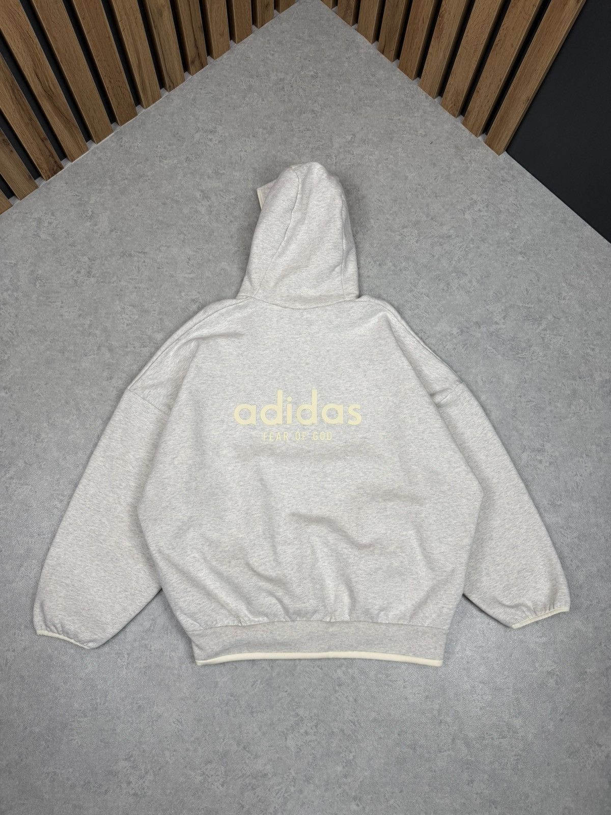 Adidas × Fear of God Adidas x Fear of God Athletics Heather Fleece Hoodie Size US M / EU 48-50 / 2 - 12 Thumbnail