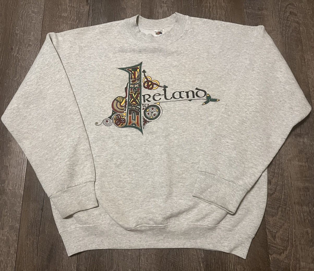 Fruit Of The Loom Vintage Ireland Ould Sod Pub Crewneck Sweater size Large Size US L / EU 52-54 / 3 - 1 Thumbnail