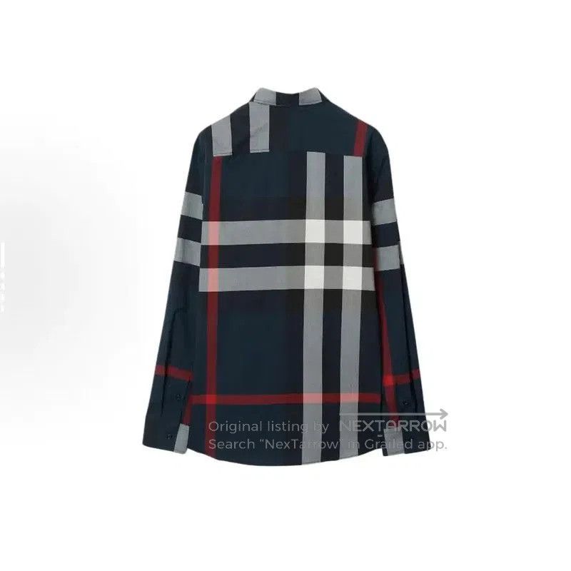 Burberry Burberry Men's Cotton Checkered Long Sleeve Shirt. Size US S / EU 44-46 / 1 - 2 Thumbnail