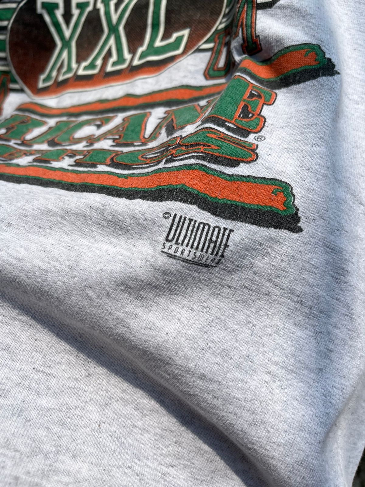 Other Sportswear Miami Hurricane XXL graphic tee tshirt Size US XL / EU 56 / 4 - 4 Thumbnail