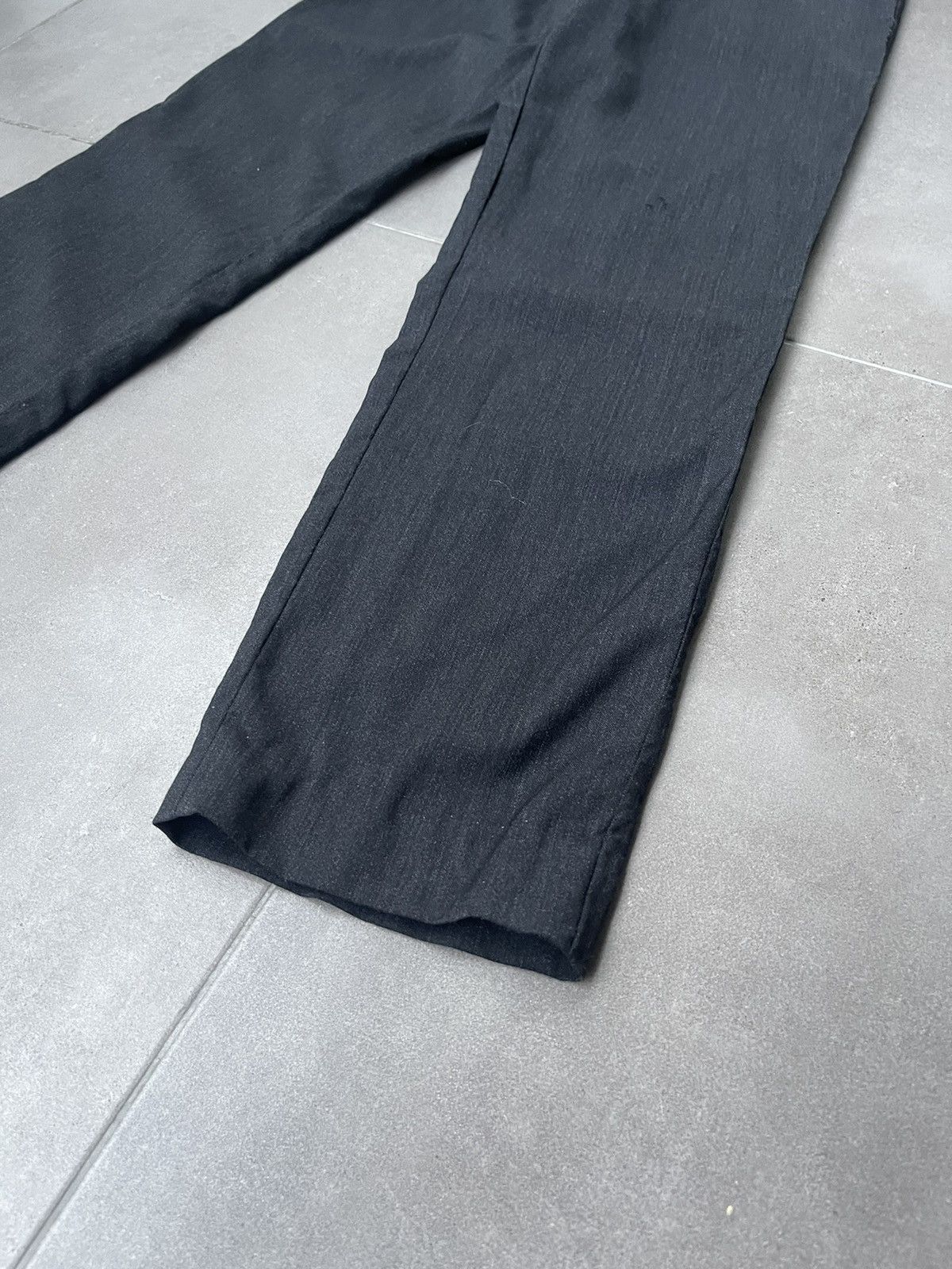 Dolce & Gabbana Dolce & Gabbana Dark Grey Wool Back Pocket Casual Pants Size US 30 / EU 46 - 8 Thumbnail