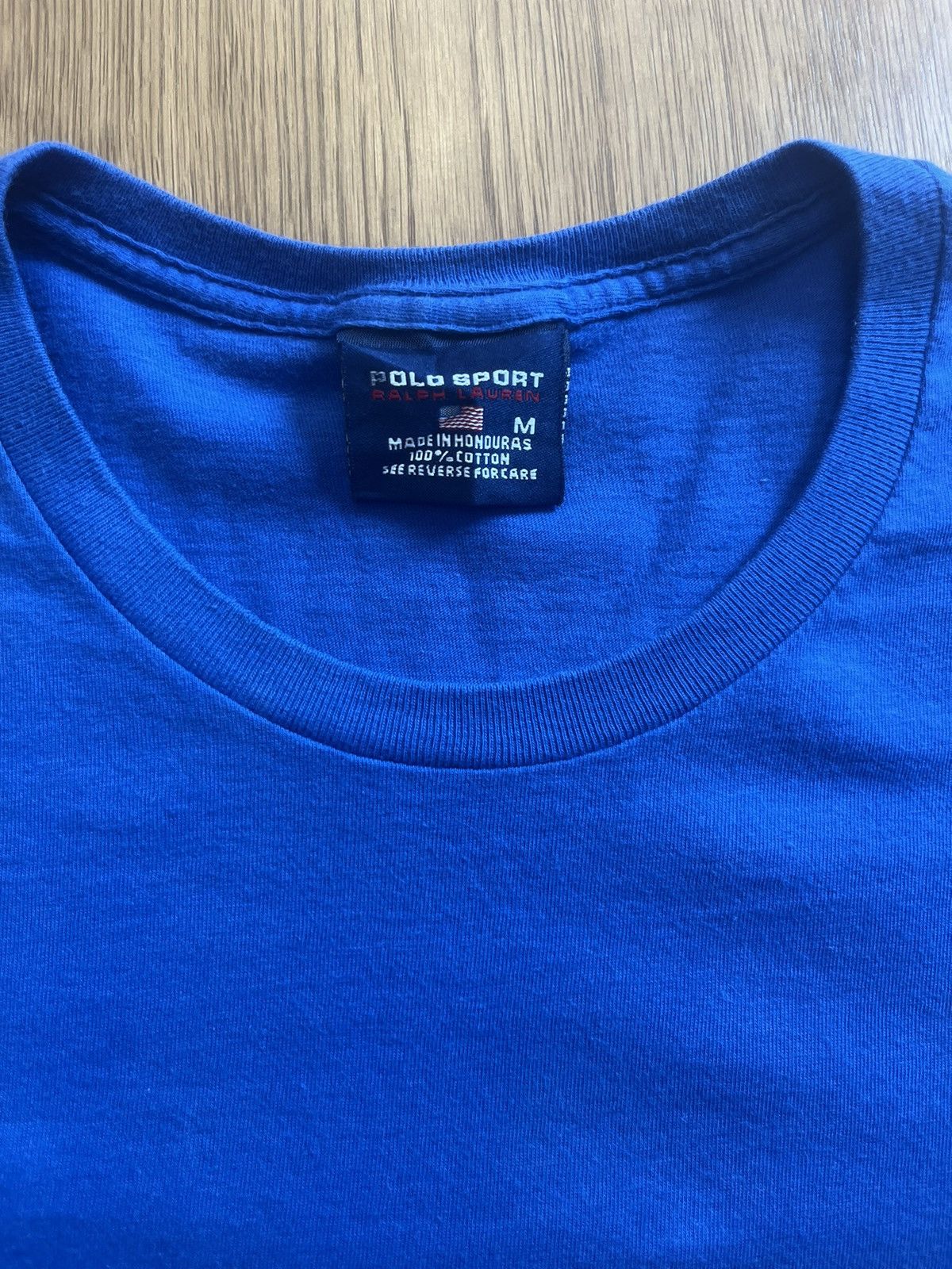 Polo Ralph Lauren Vintage POLO SPORT RALPH LAUREN Charter Service 90’s Tshirt Size US M / EU 48-50 / 2 - 4 Thumbnail