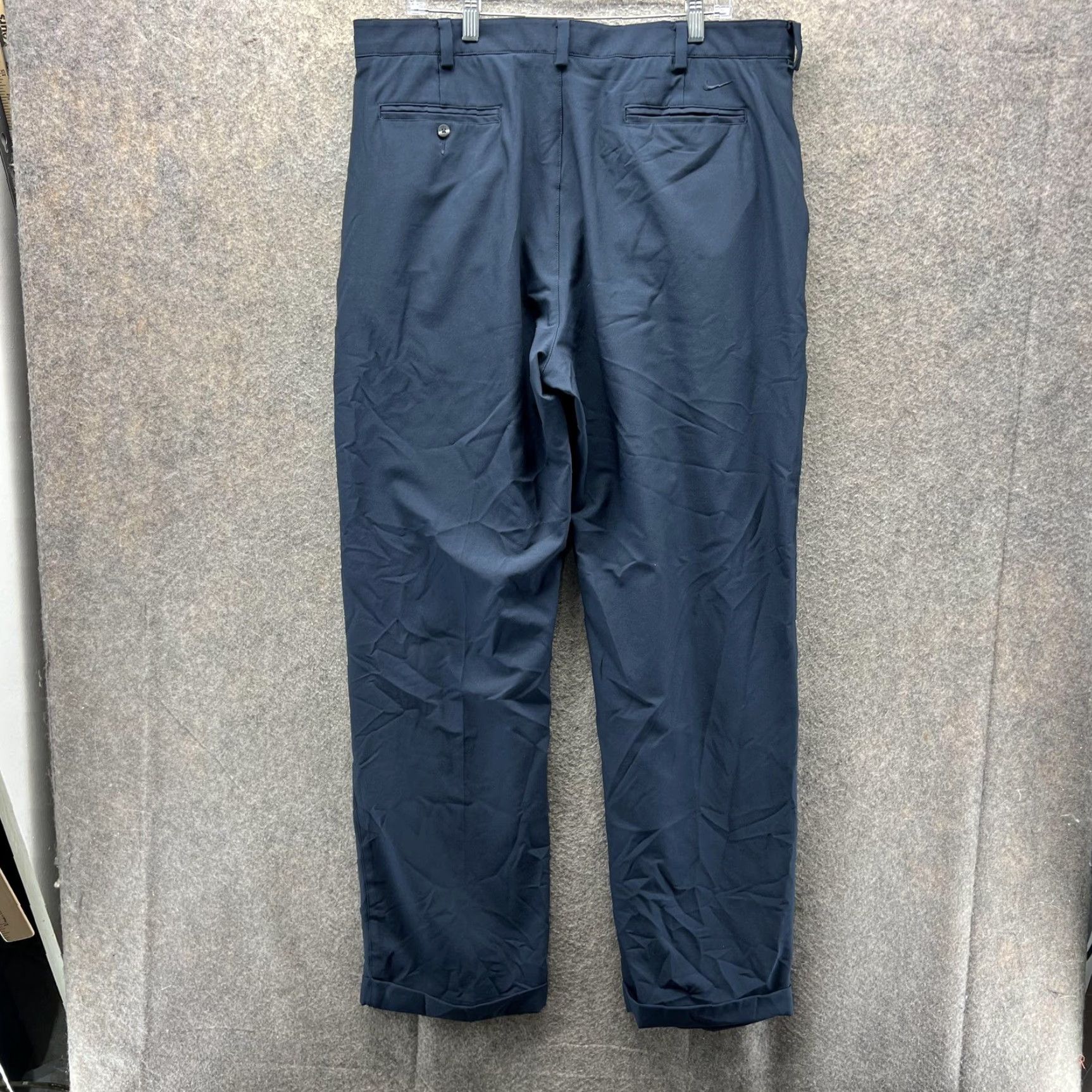 Nike Nike Golf Pants Mens 38x32 Blue Dri-FIT Stretch Khakis Trousers Size US 38 / EU 54 - 2 Thumbnail
