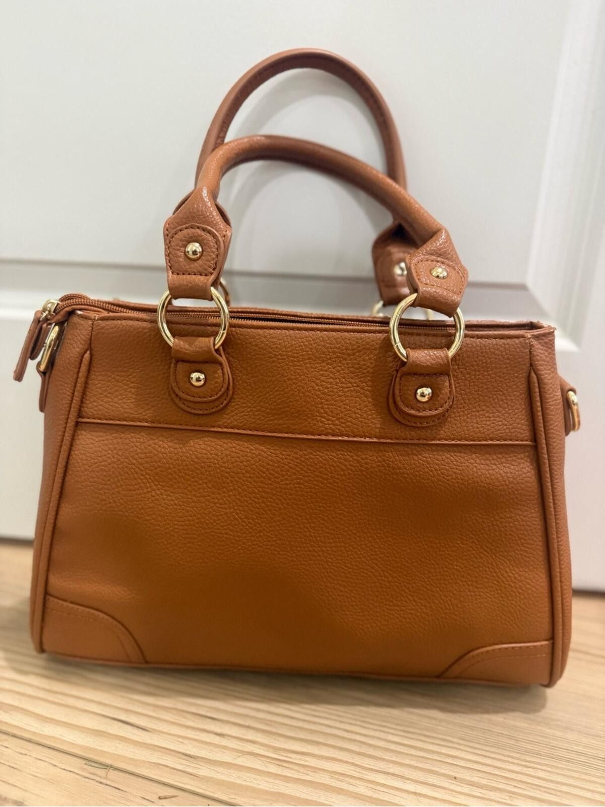 Other Classic Monogram Satchel Handbag in Cognac Brown Size ONE SIZE - 5 Thumbnail