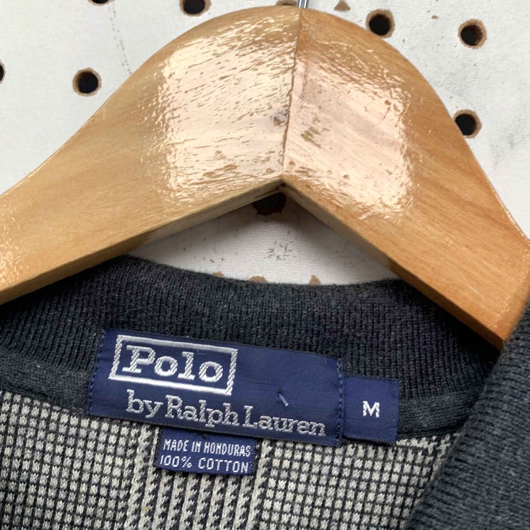 Polo Ralph Lauren Polo Ralph Lauren Polo Shirt Mens M Gray Plaid Knit VINTAGE Logo Casual 90s Mens Size US M / EU 48-50 / 2 - 4 Thumbnail