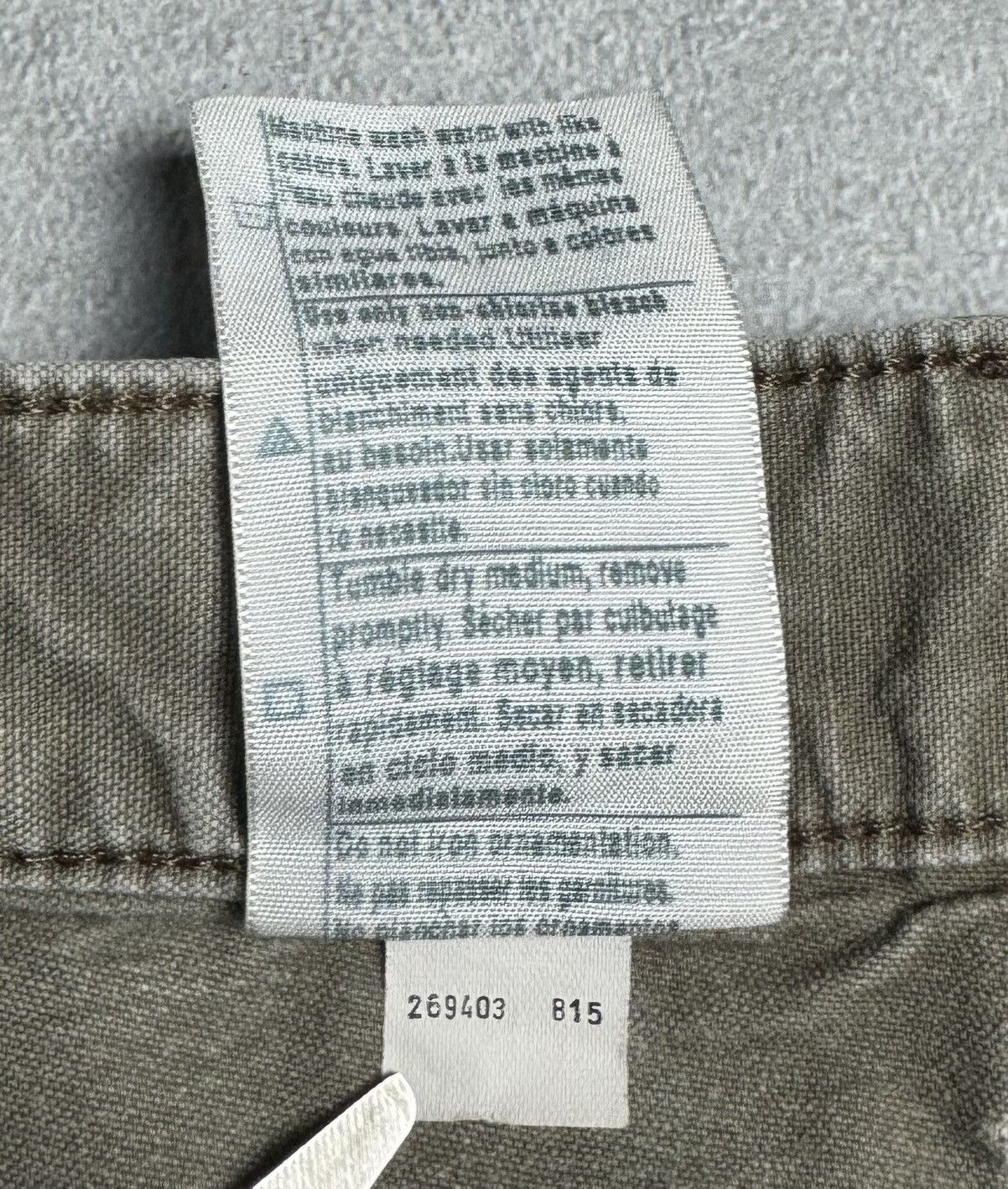 Carhartt × Vintage Carhartt Vintage 90s Straight Faded Carpenter Pants sz 34/30 Size US 34 / EU 50 - 13 Thumbnail