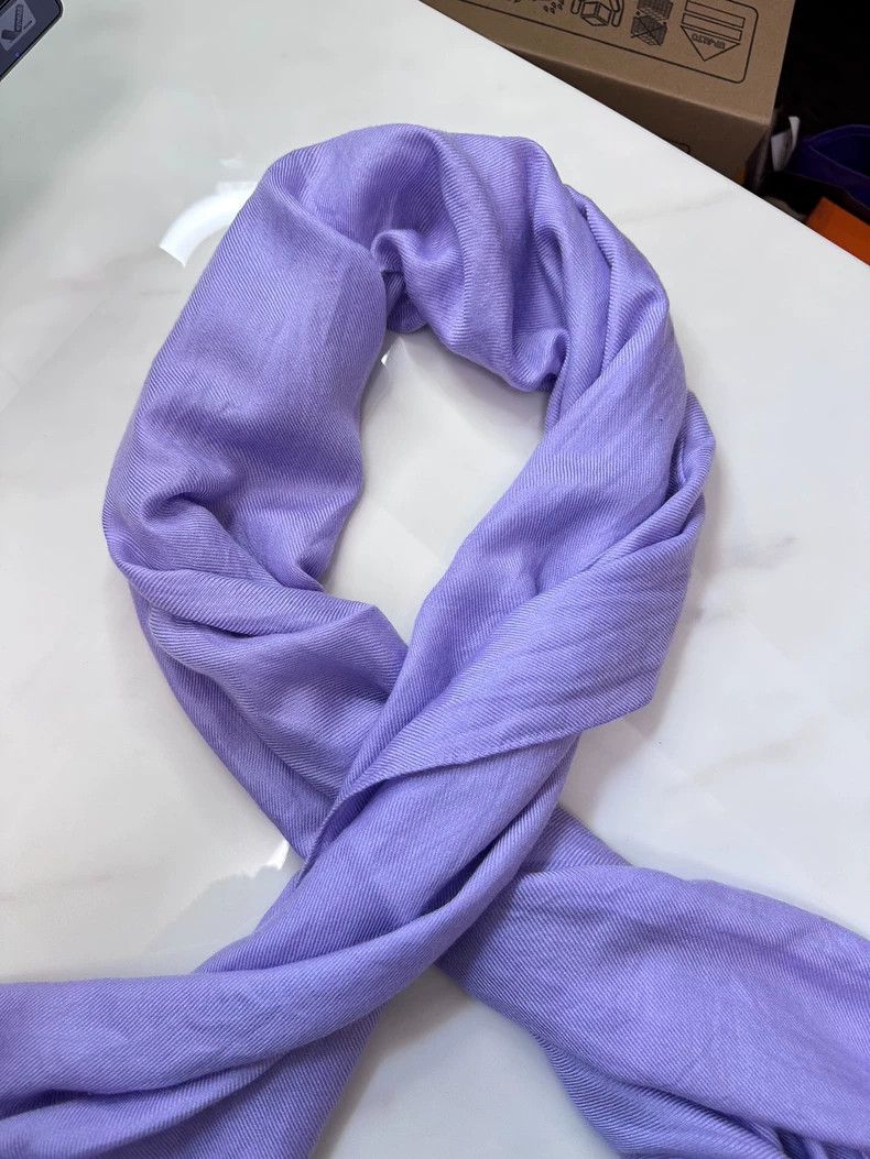 Loro Piana LORO PIANA size206*72cm Cashmere silk scarf shawl Size ONE SIZE - 6 Thumbnail