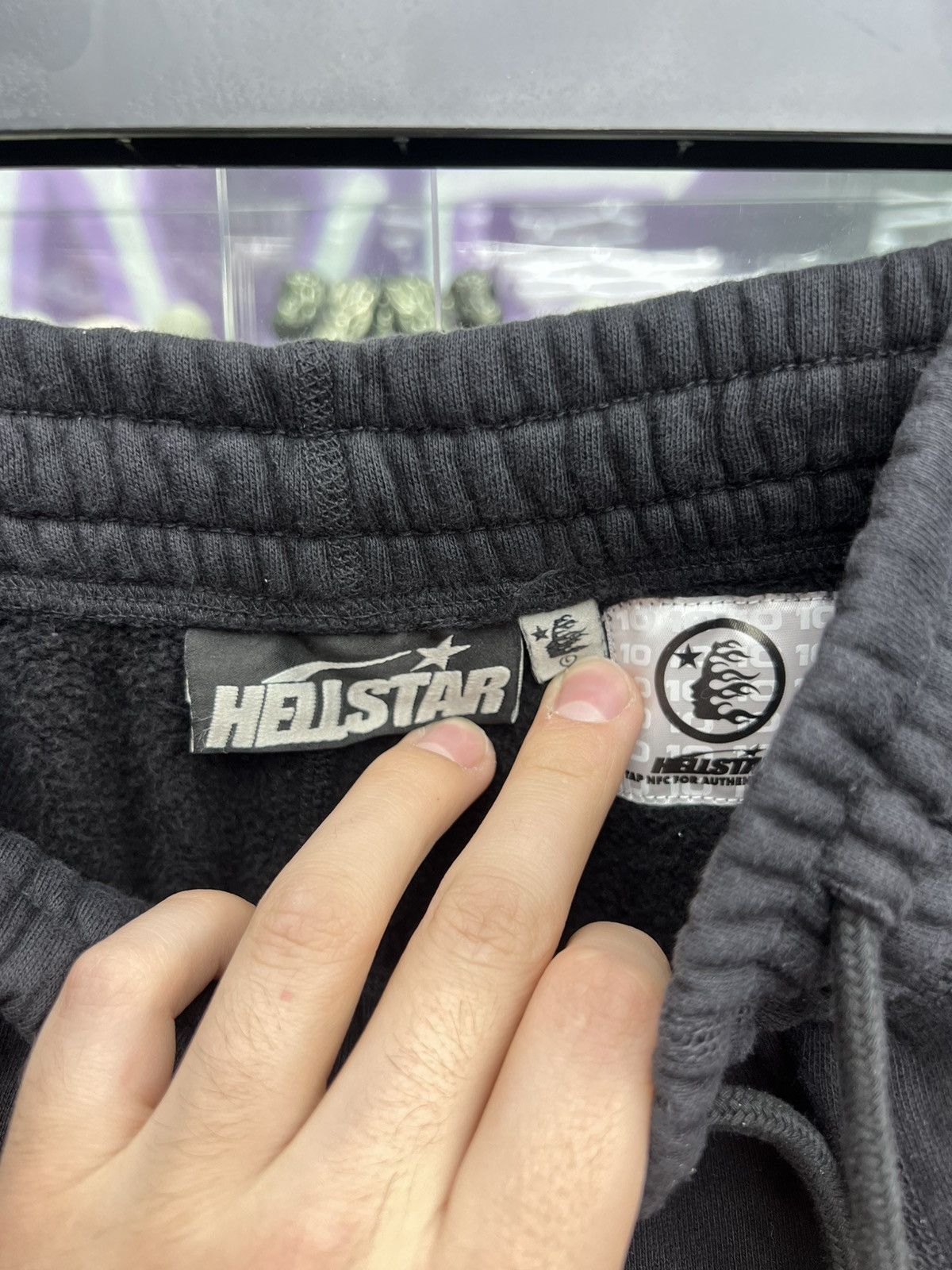 HELLSTAR Hellstar airbrushed skull flare bottom sweatpants Sz Large Size US 34 / EU 50 - 3 Thumbnail