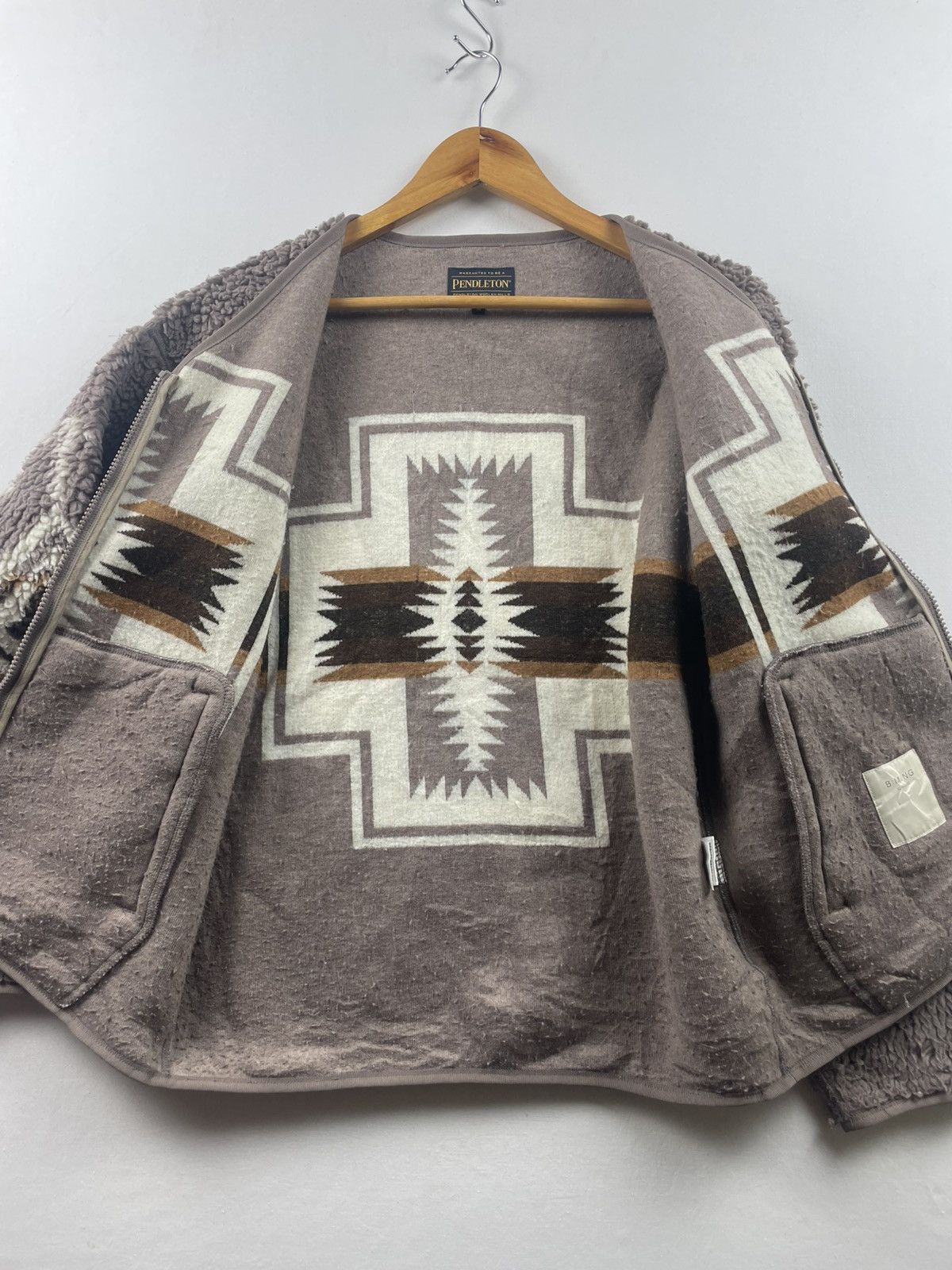 Pendleton Pendelton x Beams collaborative fleece unisex zipper jacket Size M / US 6-8 / IT 42-44 - 10 Thumbnail