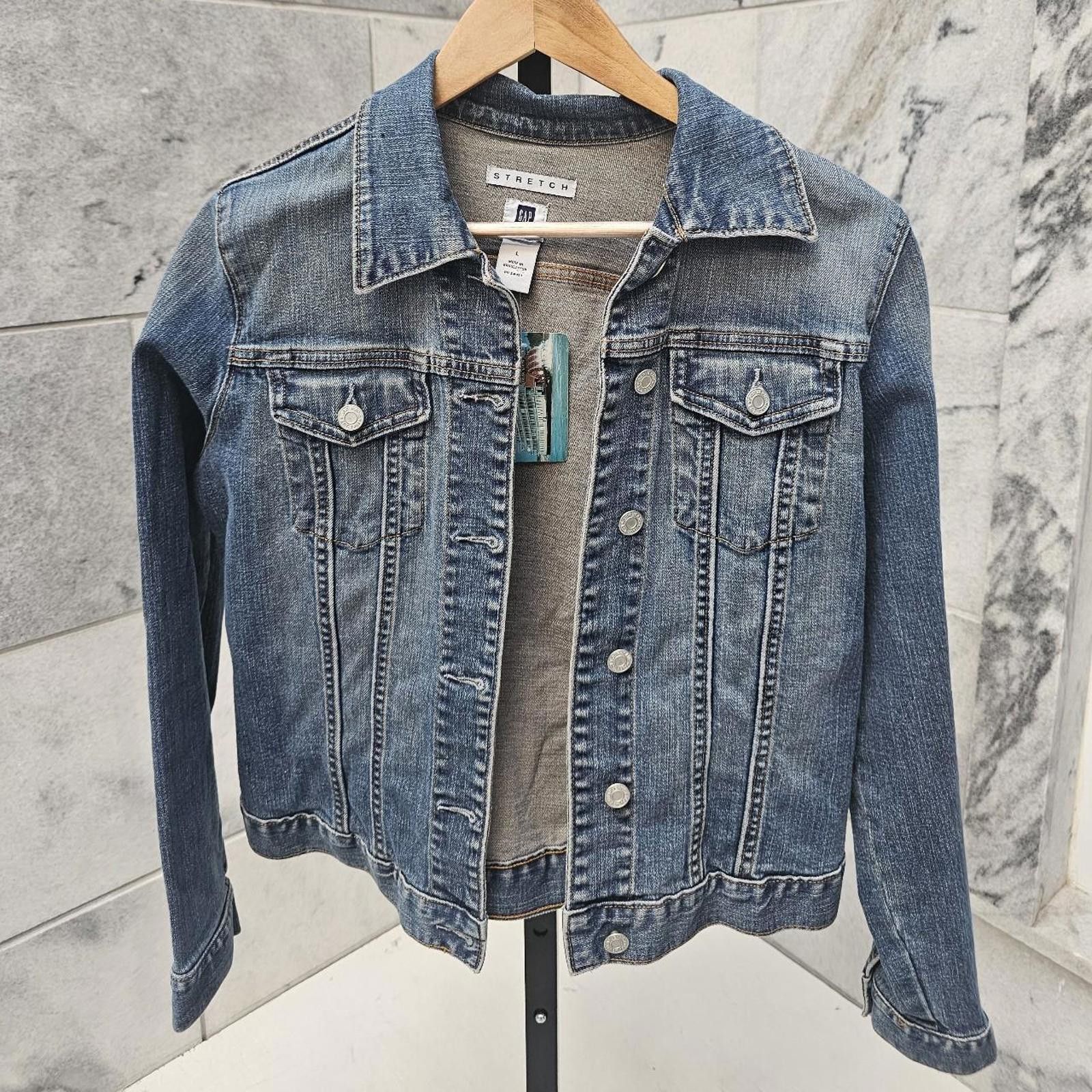 Gap Gap Women's Denim Jacket Size L / US 10 / IT 46 - 1 Thumbnail