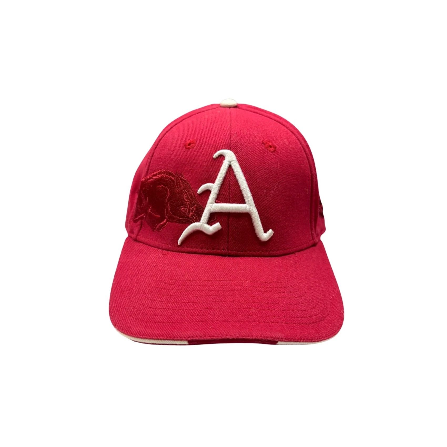 NCAA NCAA Signatures Hat Mens One Size Red Arkansas Razorbacks Adjustable Baseball Cap OSFM Size ONE SIZE - 2 Thumbnail