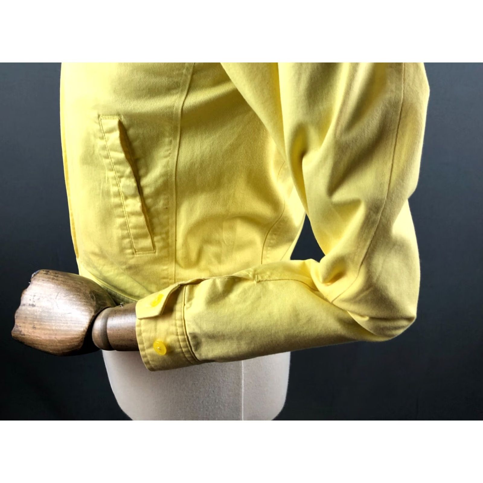 Polo Ralph Lauren Ralph Lauren Sport Jacket Women XS Yellow Full Zip Cotton Size XS / US 0-2 / IT 36-38 - 6 Thumbnail