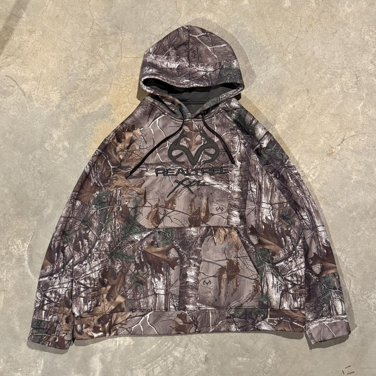 Realtree Vintage 2000s Realtree Woodland Camo Embroidered Hoodie Y2K Size US XXL / EU 58 / 5 - 1 Thumbnail