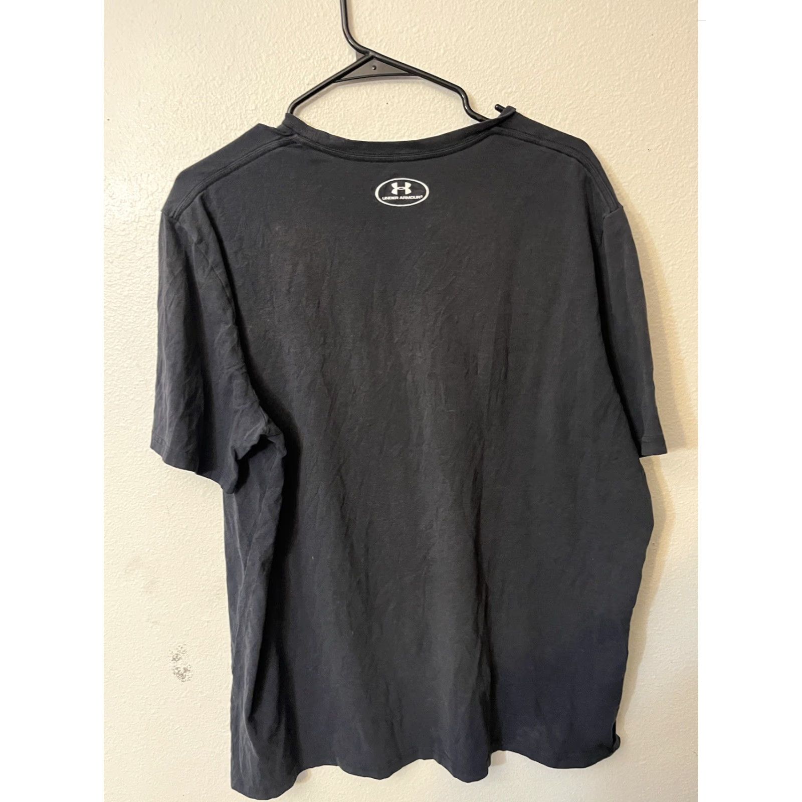 Under Armour Under Armour Shirt Men's XL Black Crew Neck Short Sleeve Graphic Size US XL / EU 56 / 4 - 3 Thumbnail