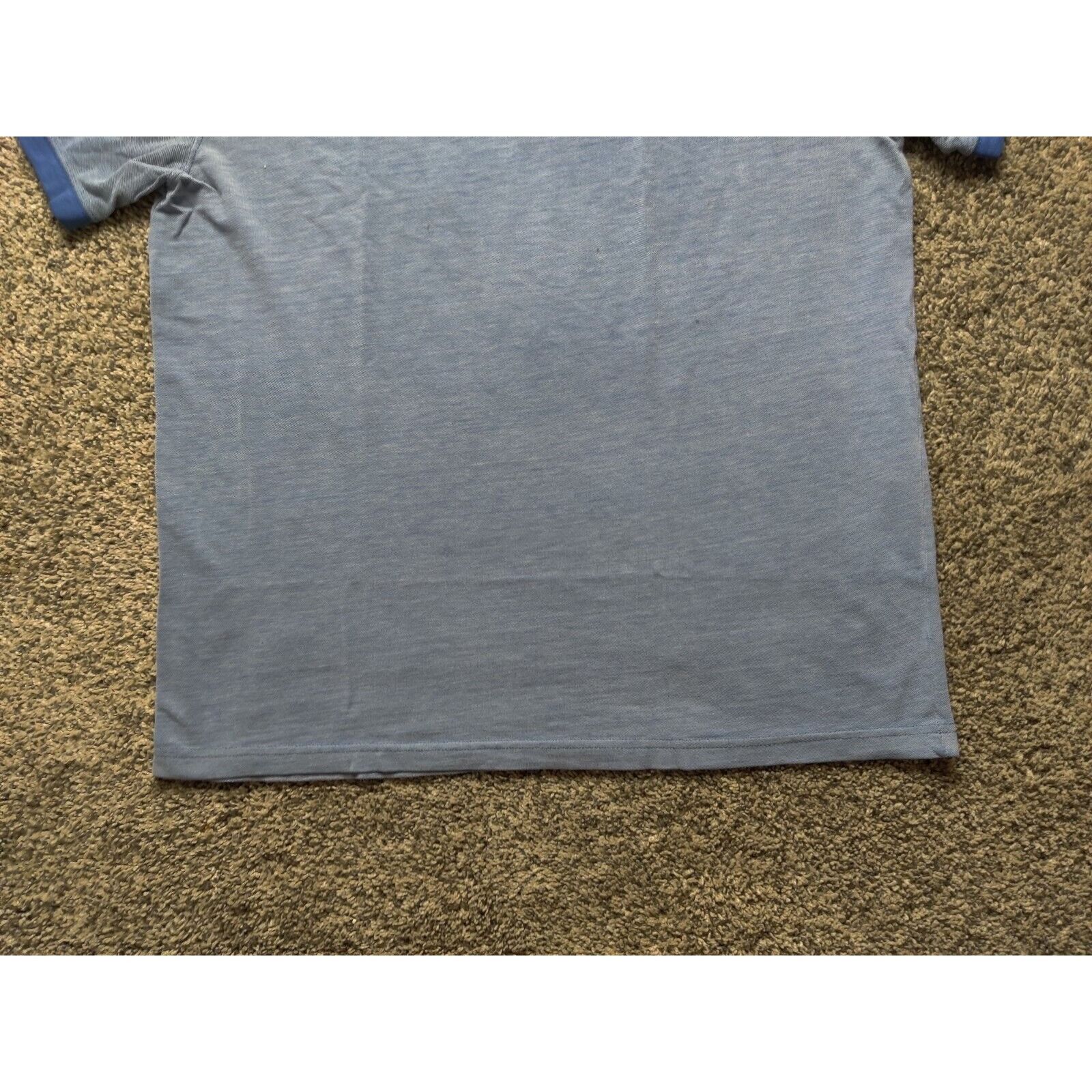 Nautica Nautica Shirt Adult Mens Large Solid Light Blue Sleep Wear Size US L / EU 52-54 / 3 - 4 Thumbnail