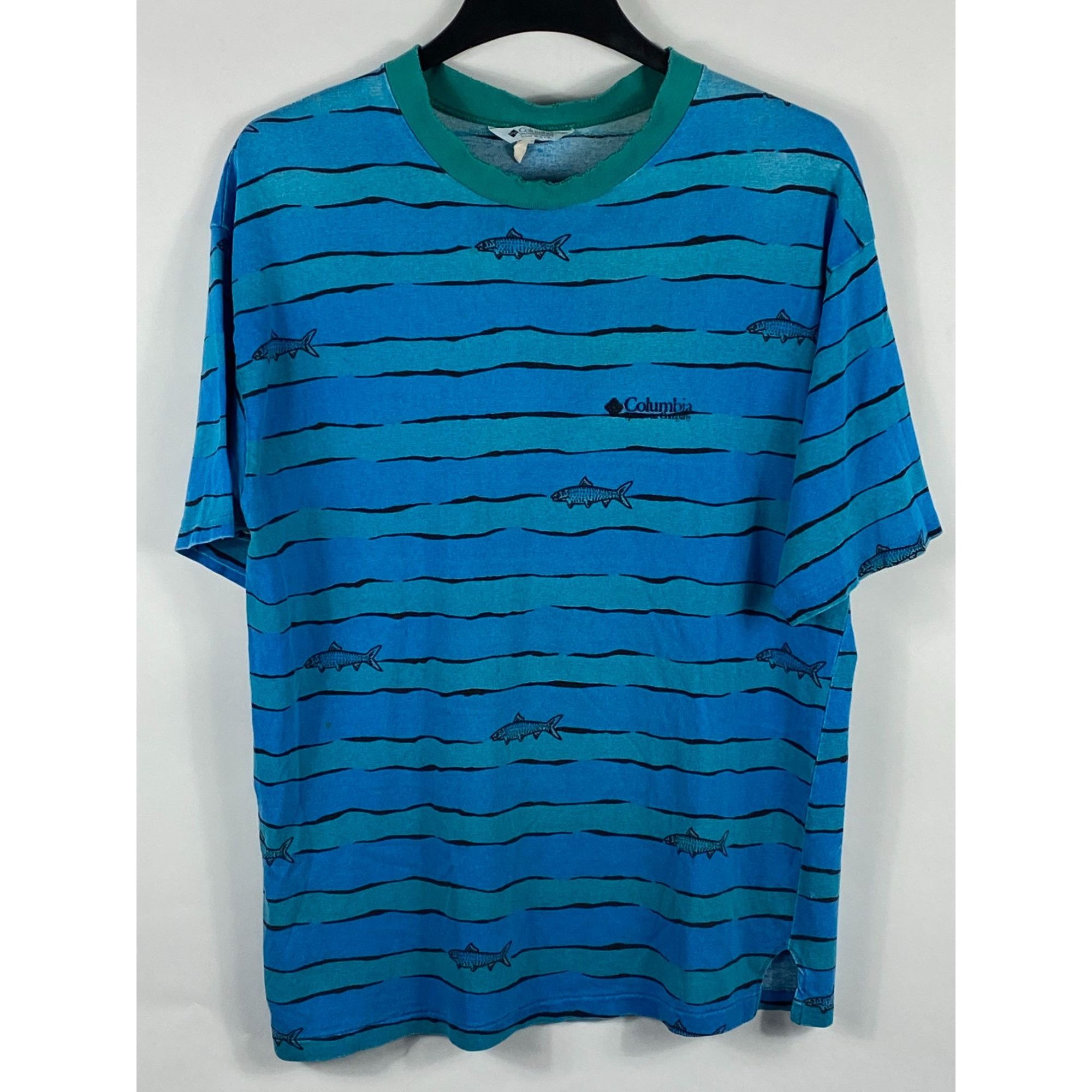 Vintage Columbia AOP cheapest shirt