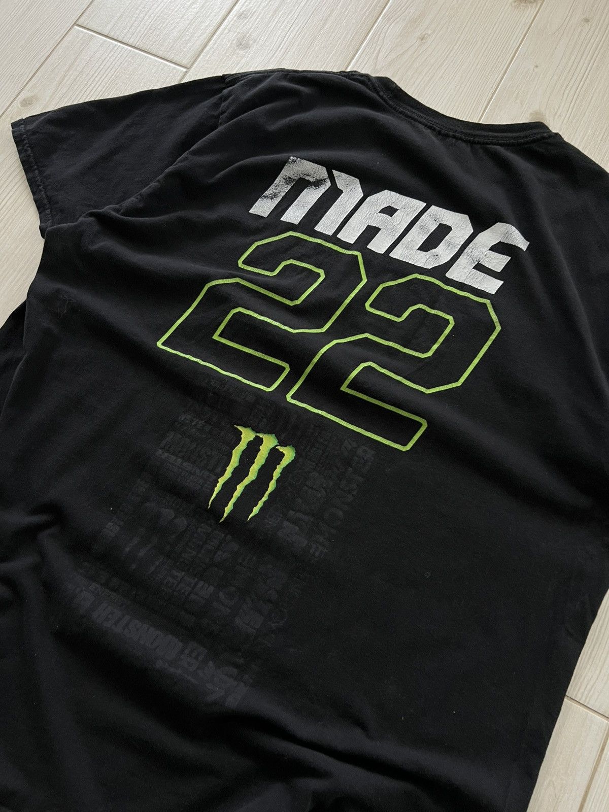Vintage Vintage Y2K Monster Energy T-Shirt Size US L / EU 52-54 / 3 - 8 Thumbnail