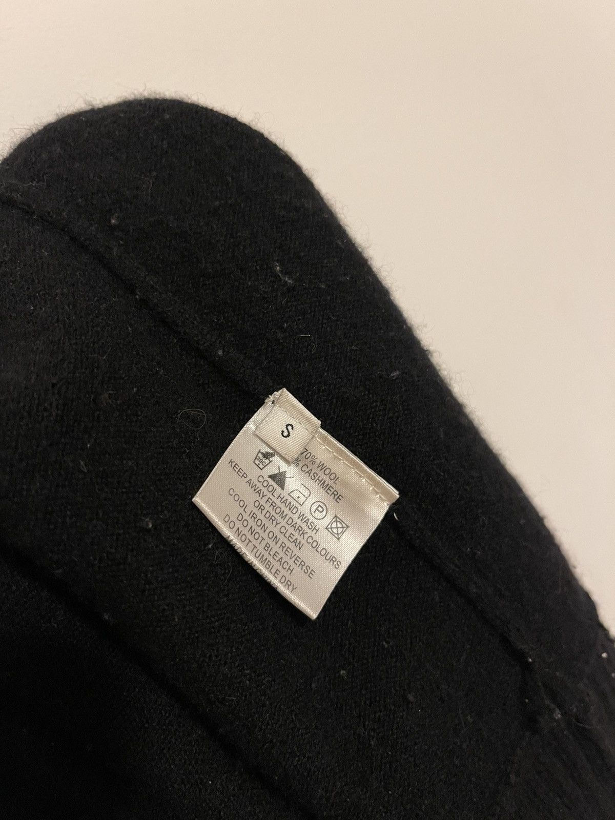 Bella Freud Bella Freud “1970” Wool Sweater Dress – Black/Cream/Size: S Size S / US 4 / IT 40 - 9 Thumbnail