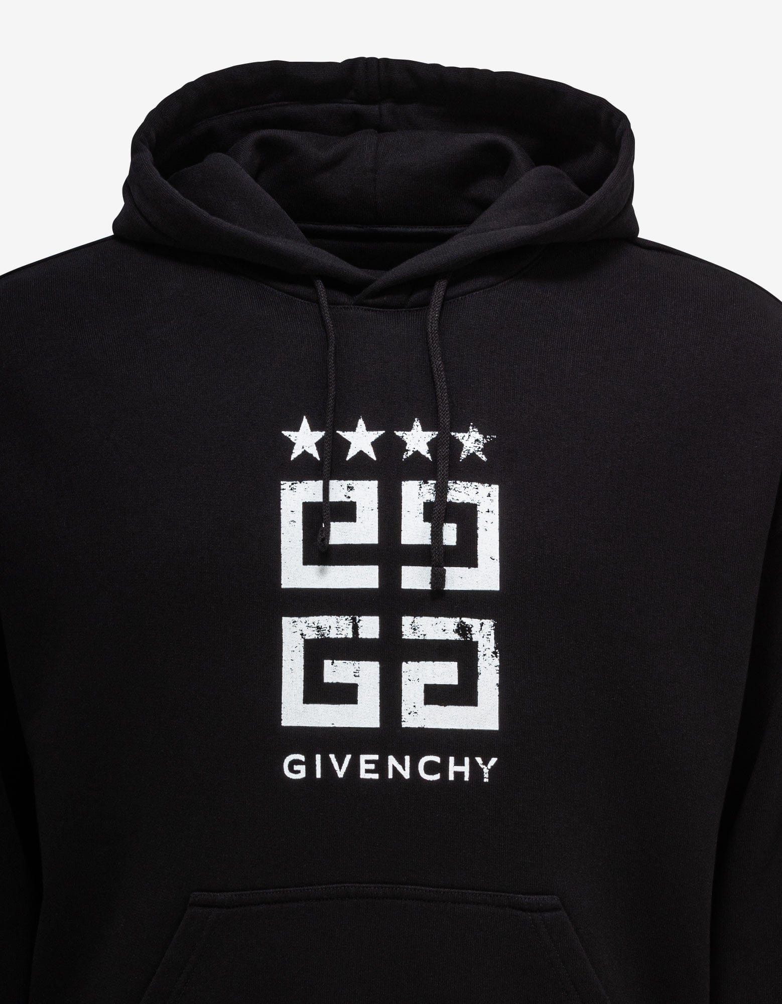 Givenchy Givenchy Black 4G Stars Hoodie Size US M / EU 48-50 / 2 - 3 Thumbnail