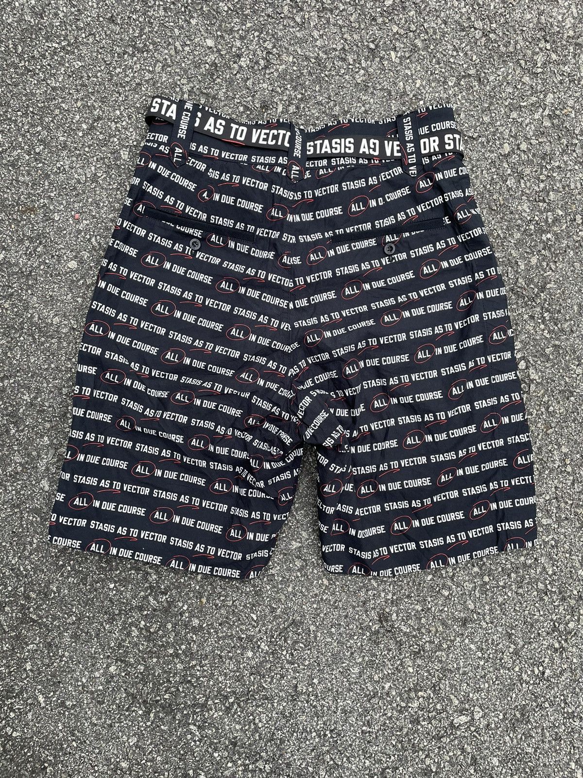Sacai Sacai | S/S 2018 Sacai Lawrence Weiner shorts Size US 32 / EU 48 - 6 Thumbnail